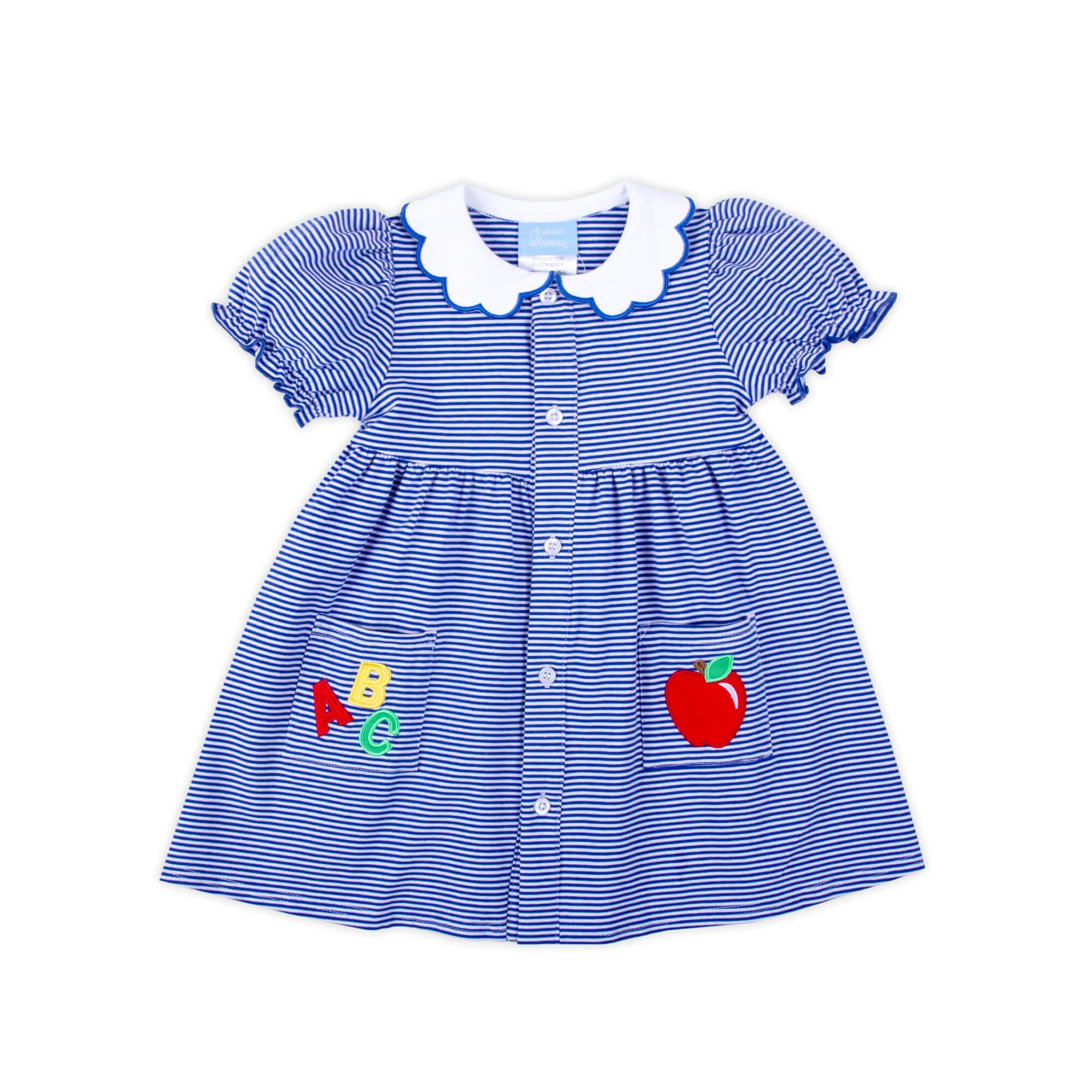 ABC Royal Blue Stripe Lola Dress