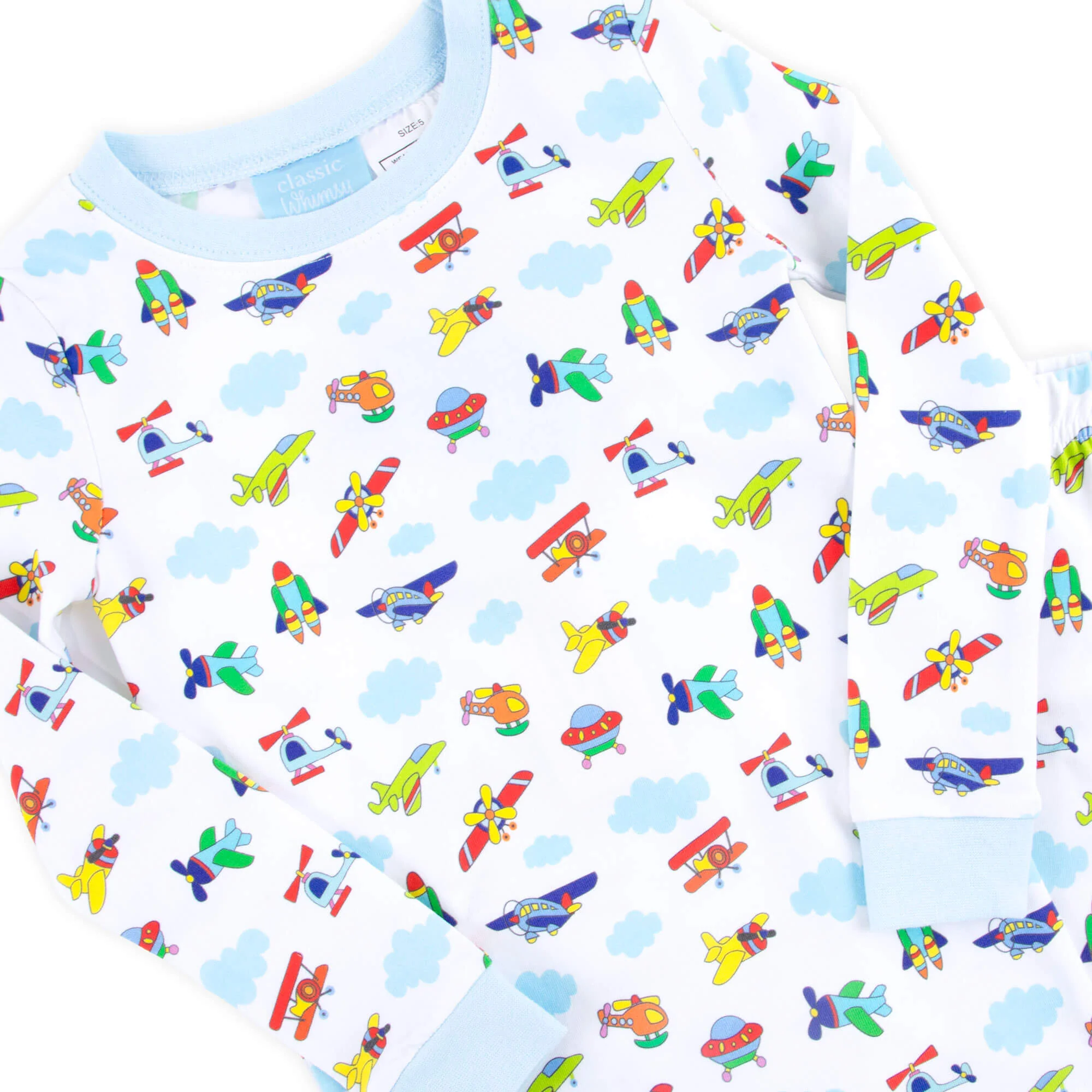 Airplane & Clouds Pajamas - Image 3