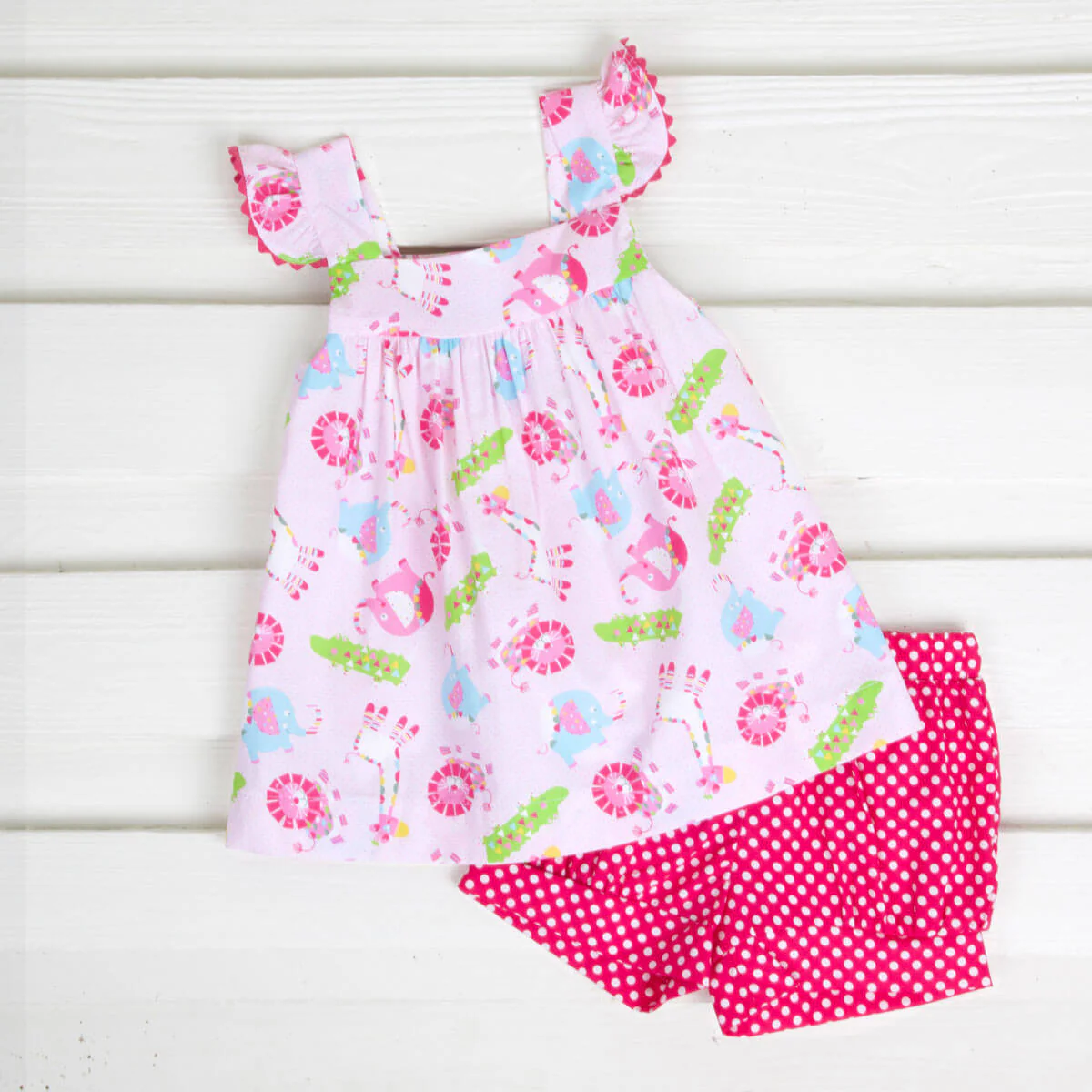 Animal Polka Dot Amy Short Set