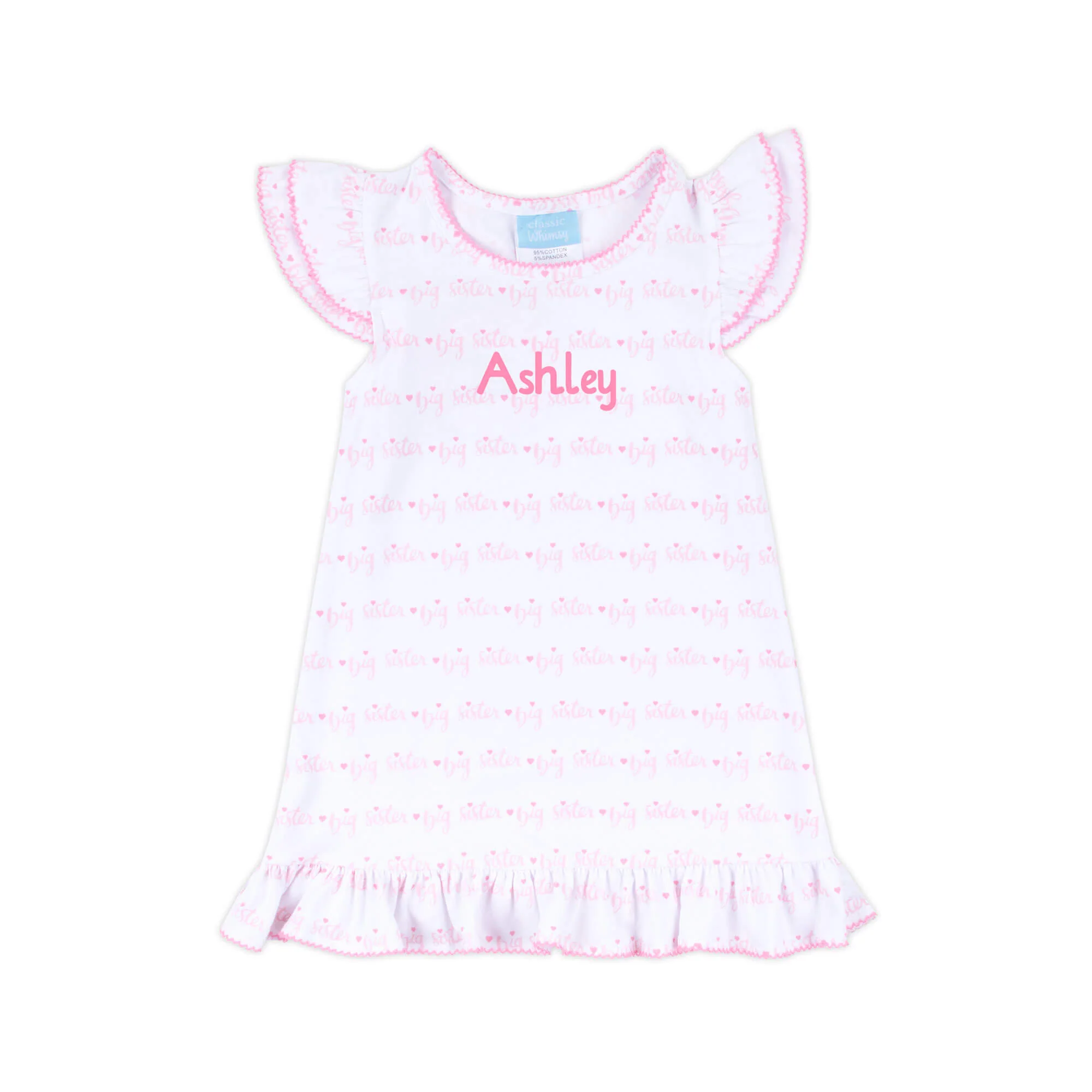 Big Sister Short Sleeve Milly Dress