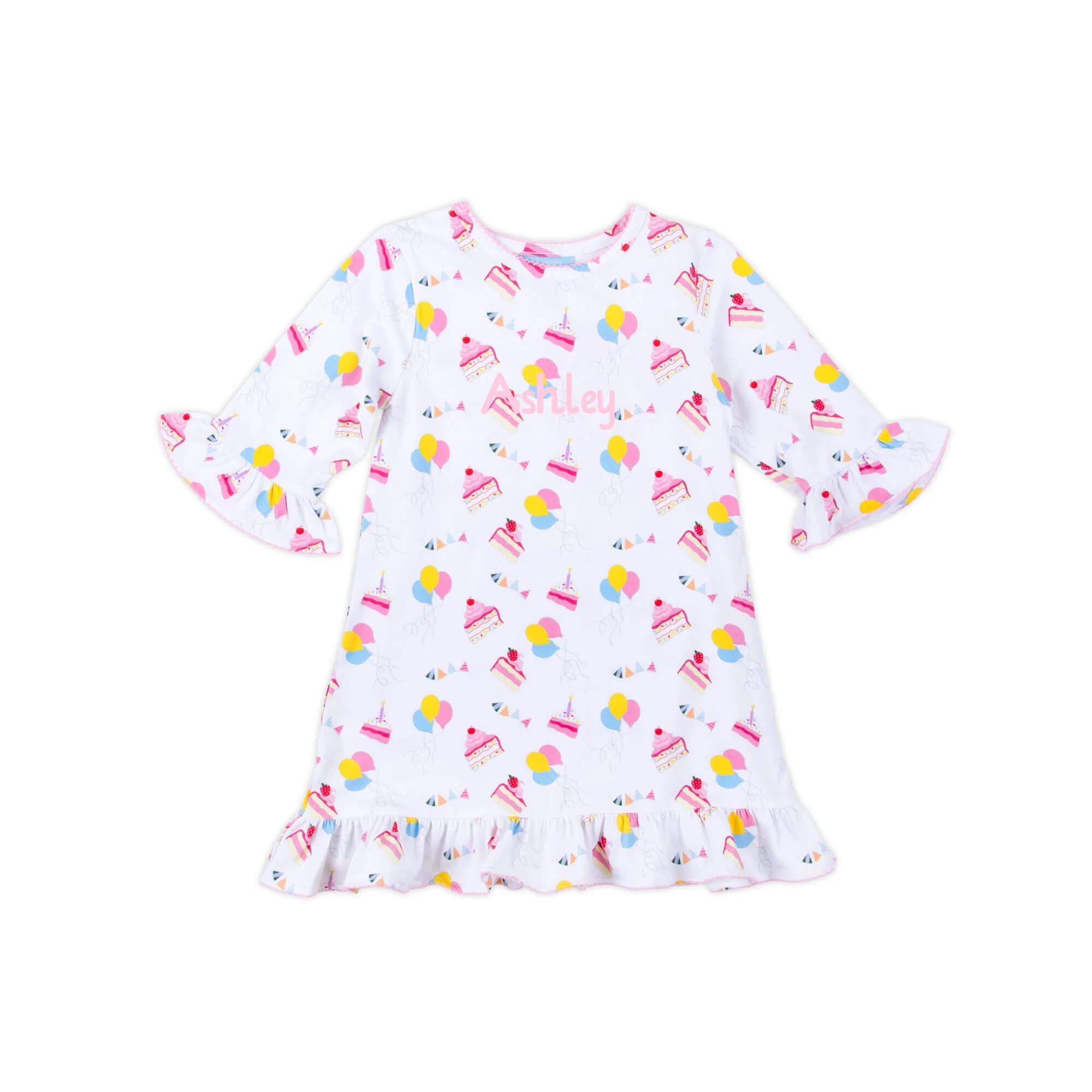 Birthday Cake Long Sleeve Milly Dress
