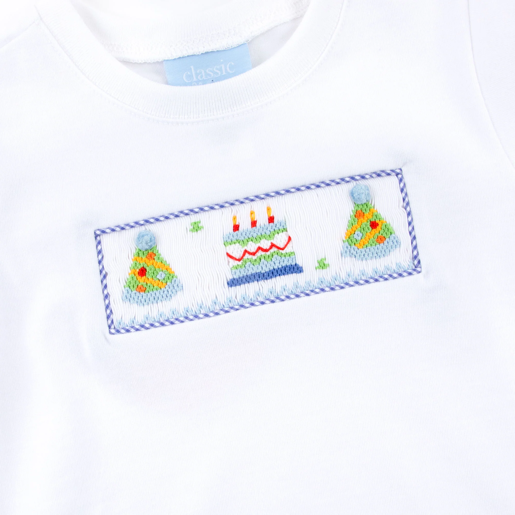Birthday Smocked Short Sleeve Shirt - Image 2