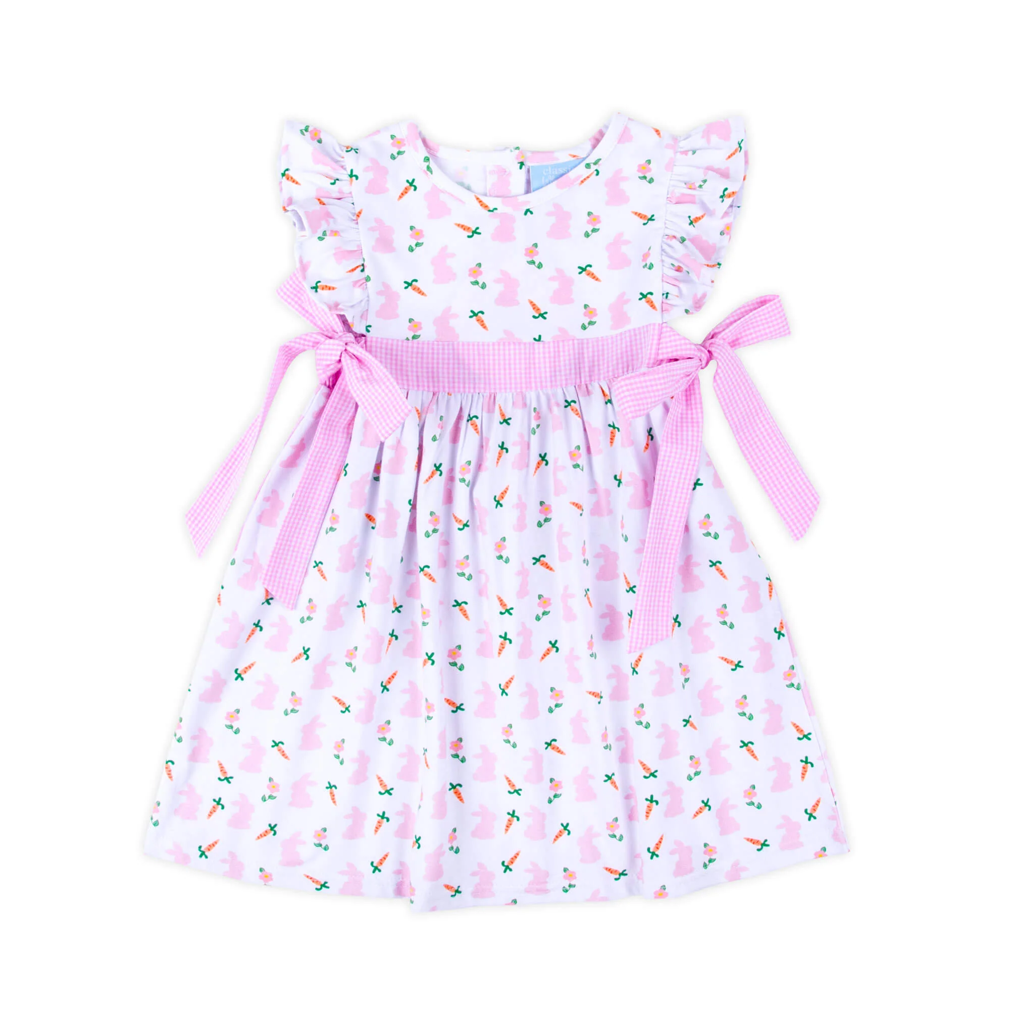 Bunnies & Carrots Pink Avery Dress - Image 3