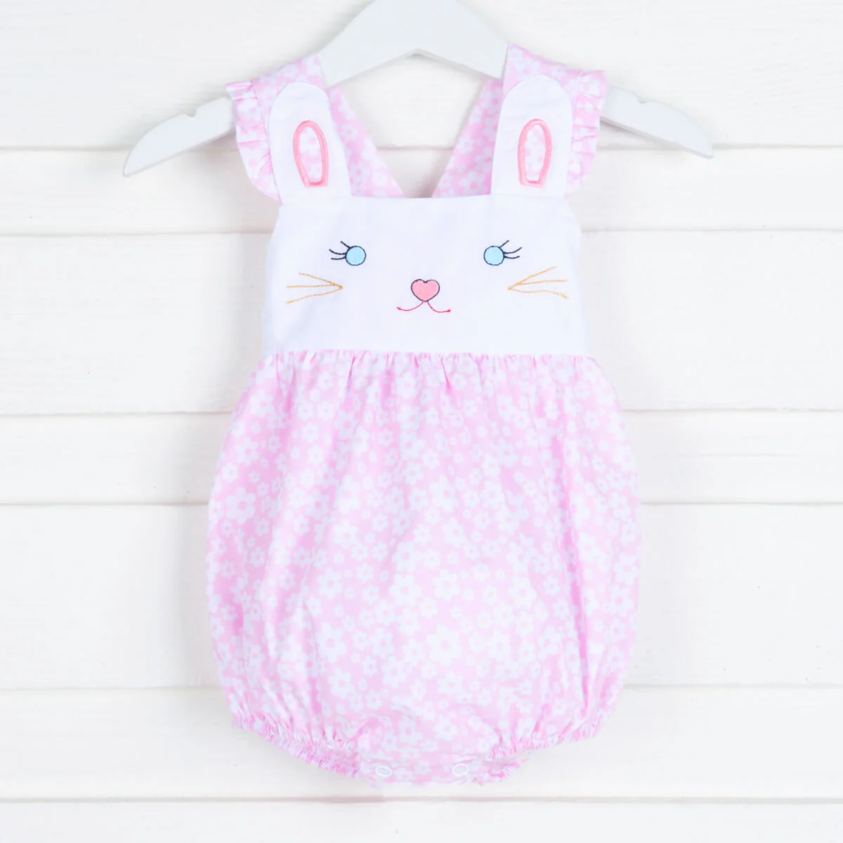 Bunny Face Daisy Print Bubble