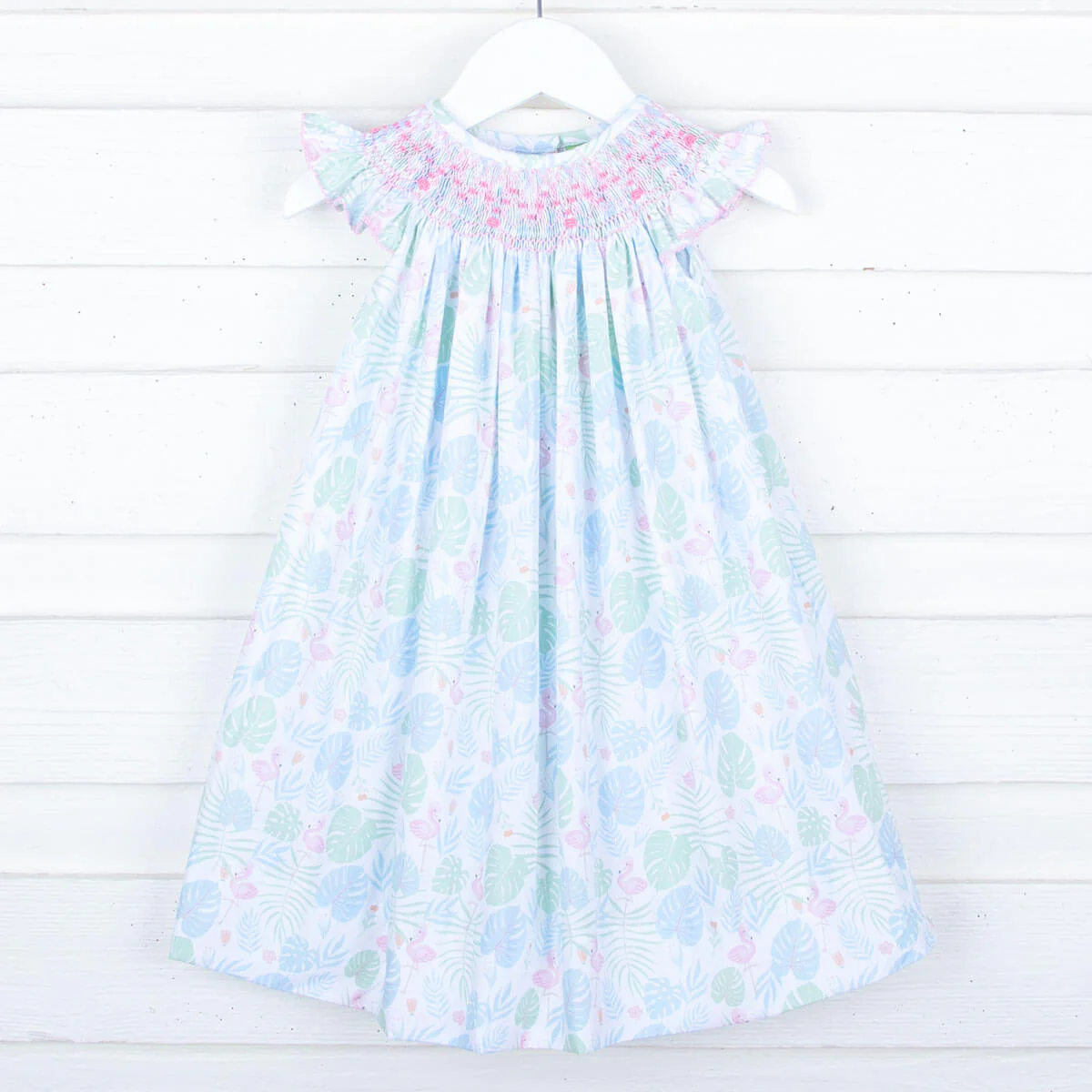 Caribbean Smocked Dress