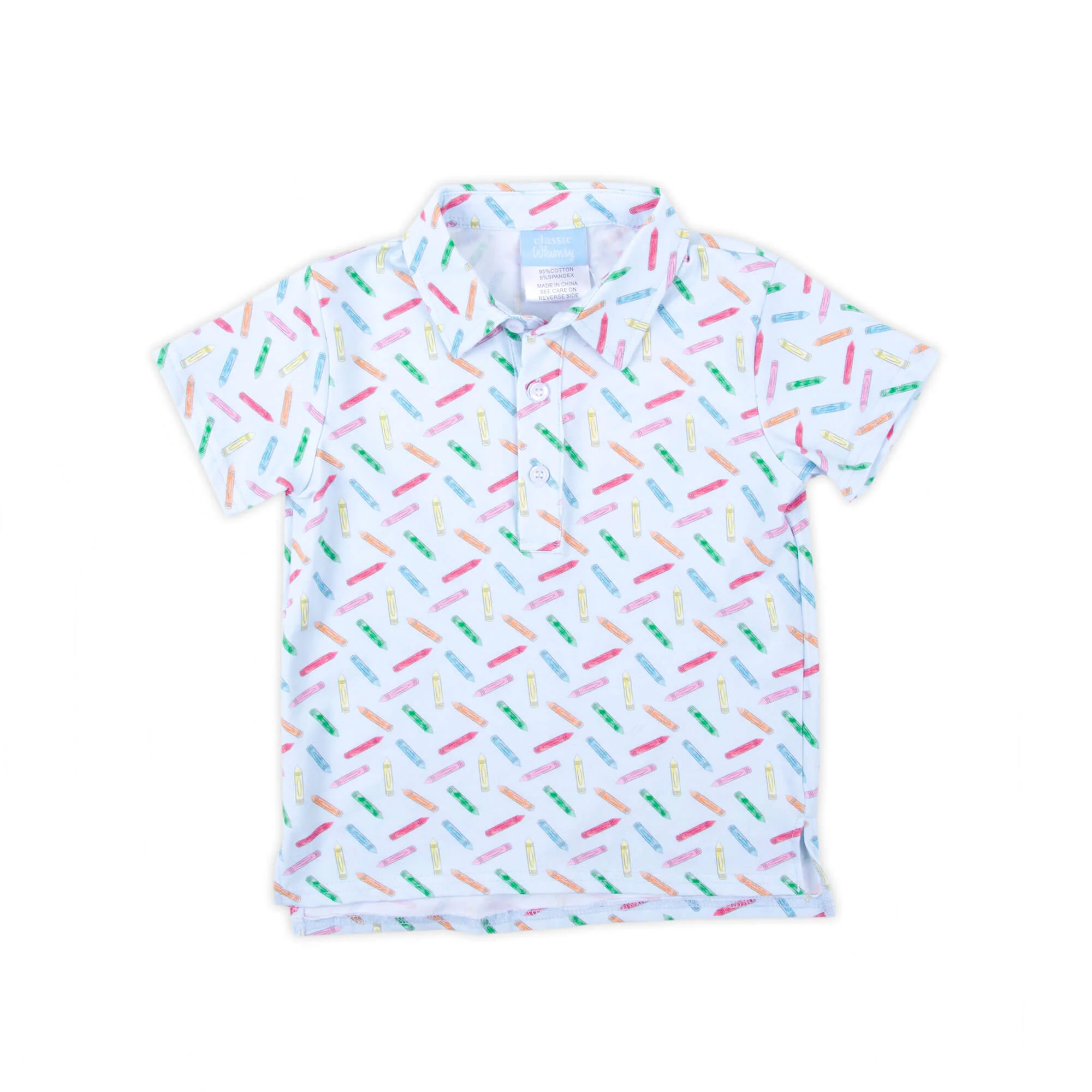 Colorful Crayon Polo - Image 4
