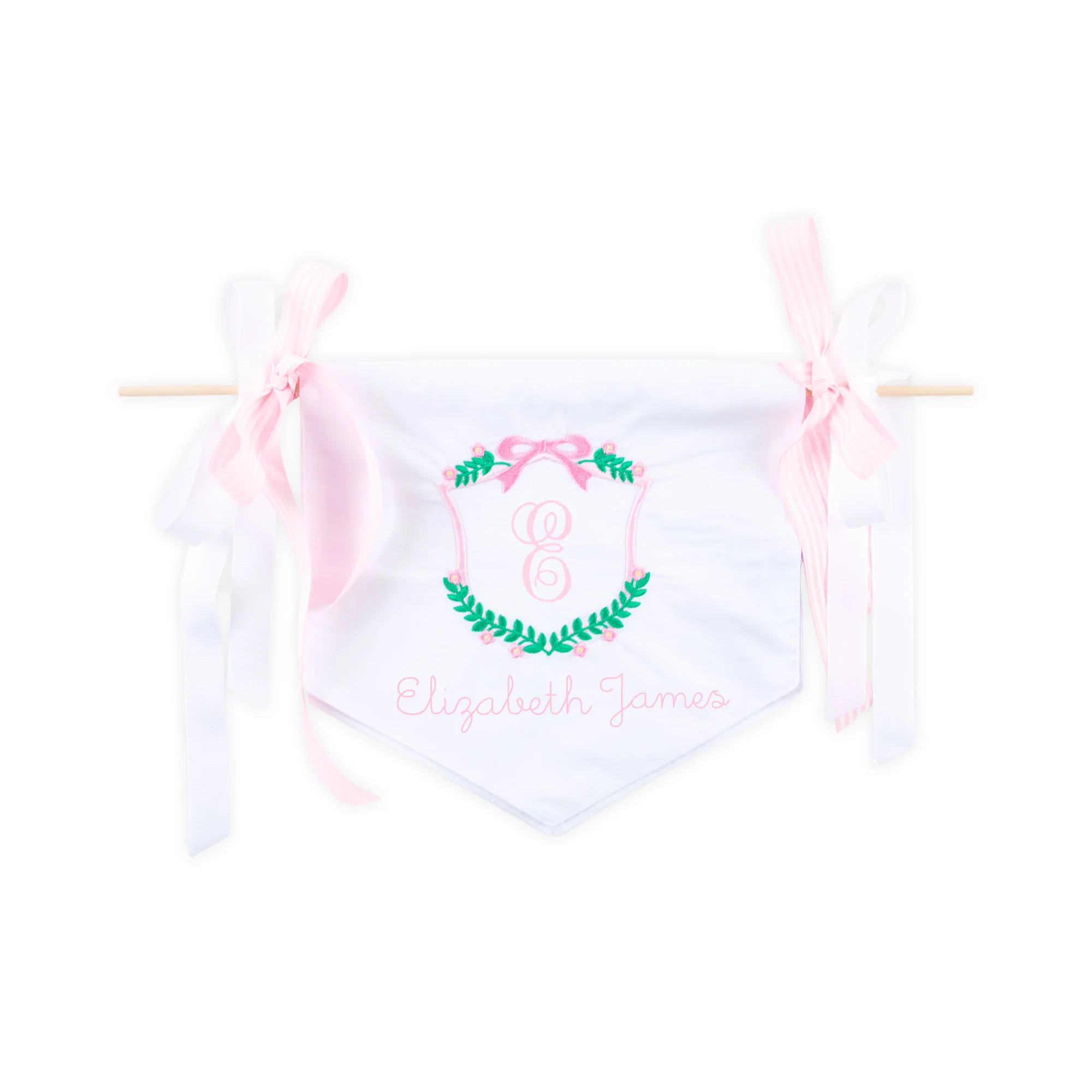 Pink Custom Baby Banner