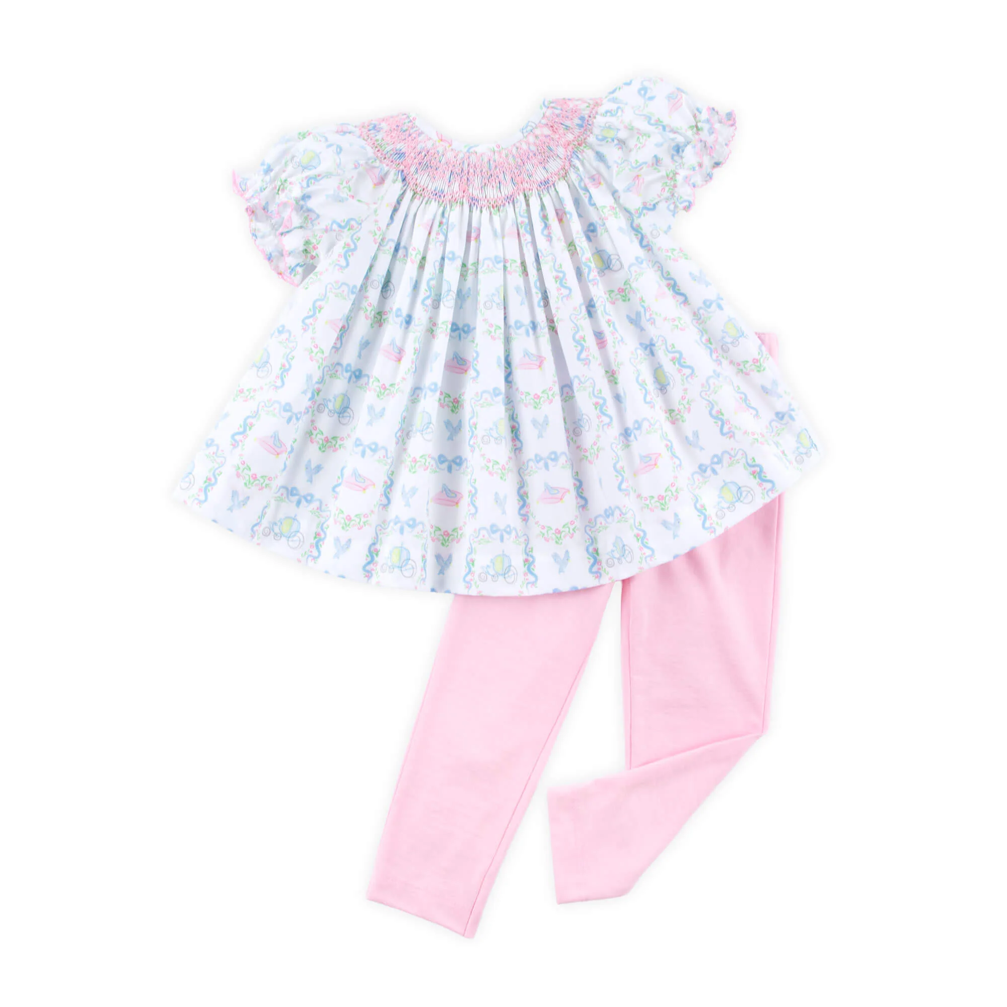 Enchanted Princess Smocked Bishop Legging Set