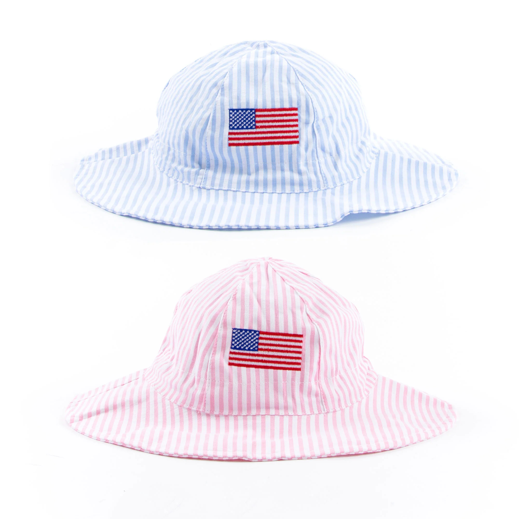 Flag Stripe Baby Sun Hat - Image 7
