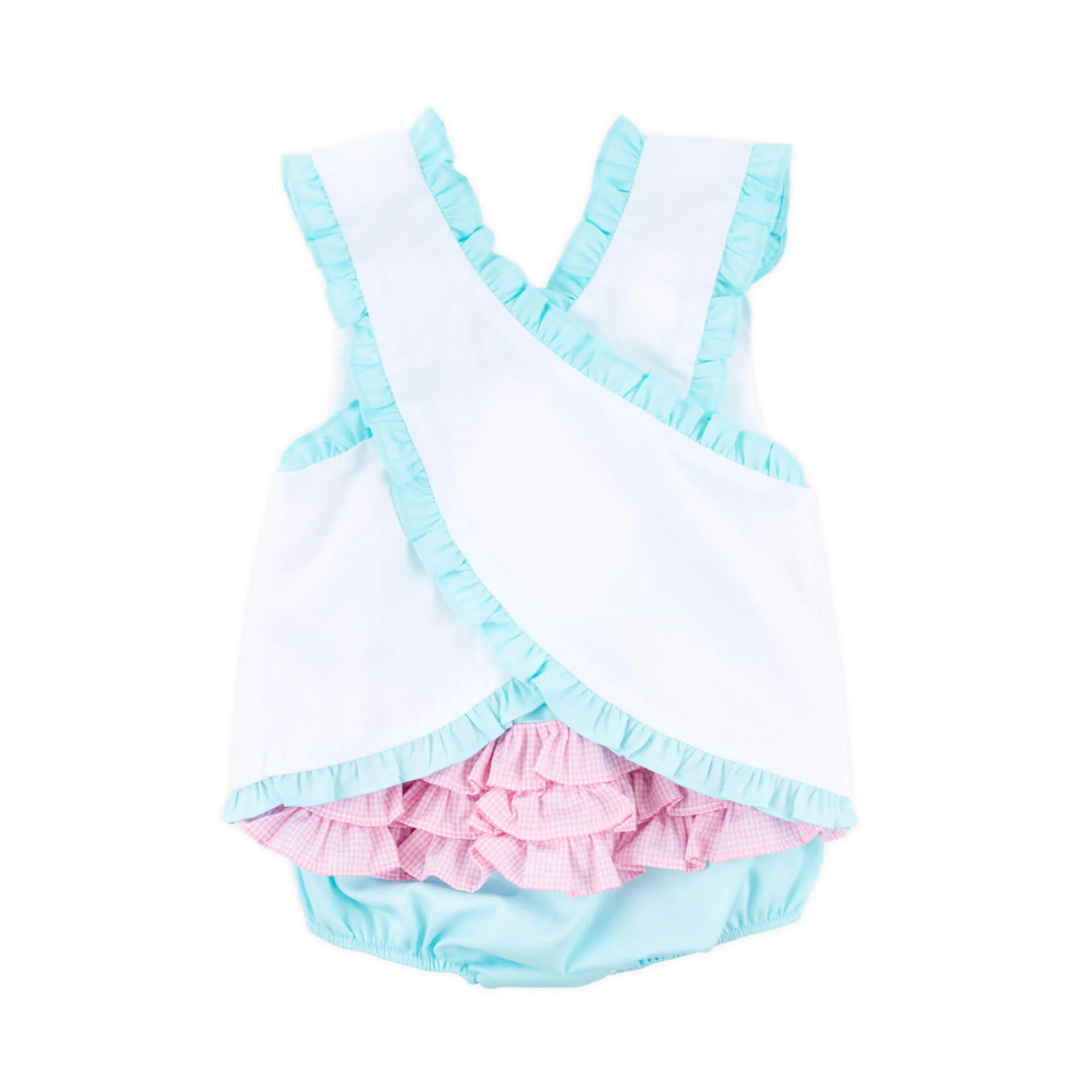 Floral Mouse Ears Mint Popover Set - Image 2
