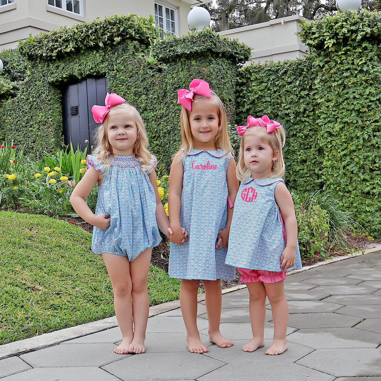 Floral Turquoise Grace Bloomer Set - Image 7
