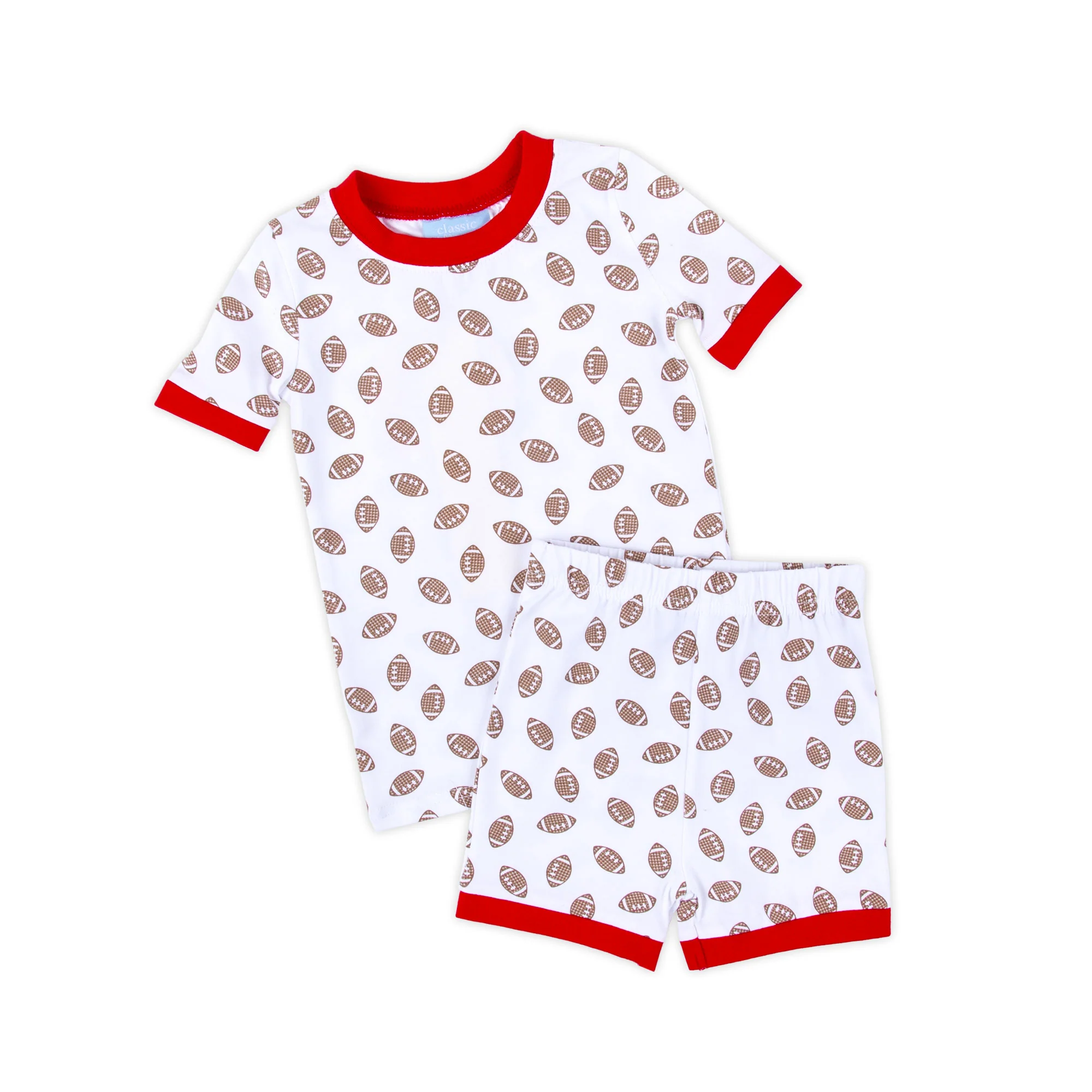Game Day Football Short Pajamas - Image 2