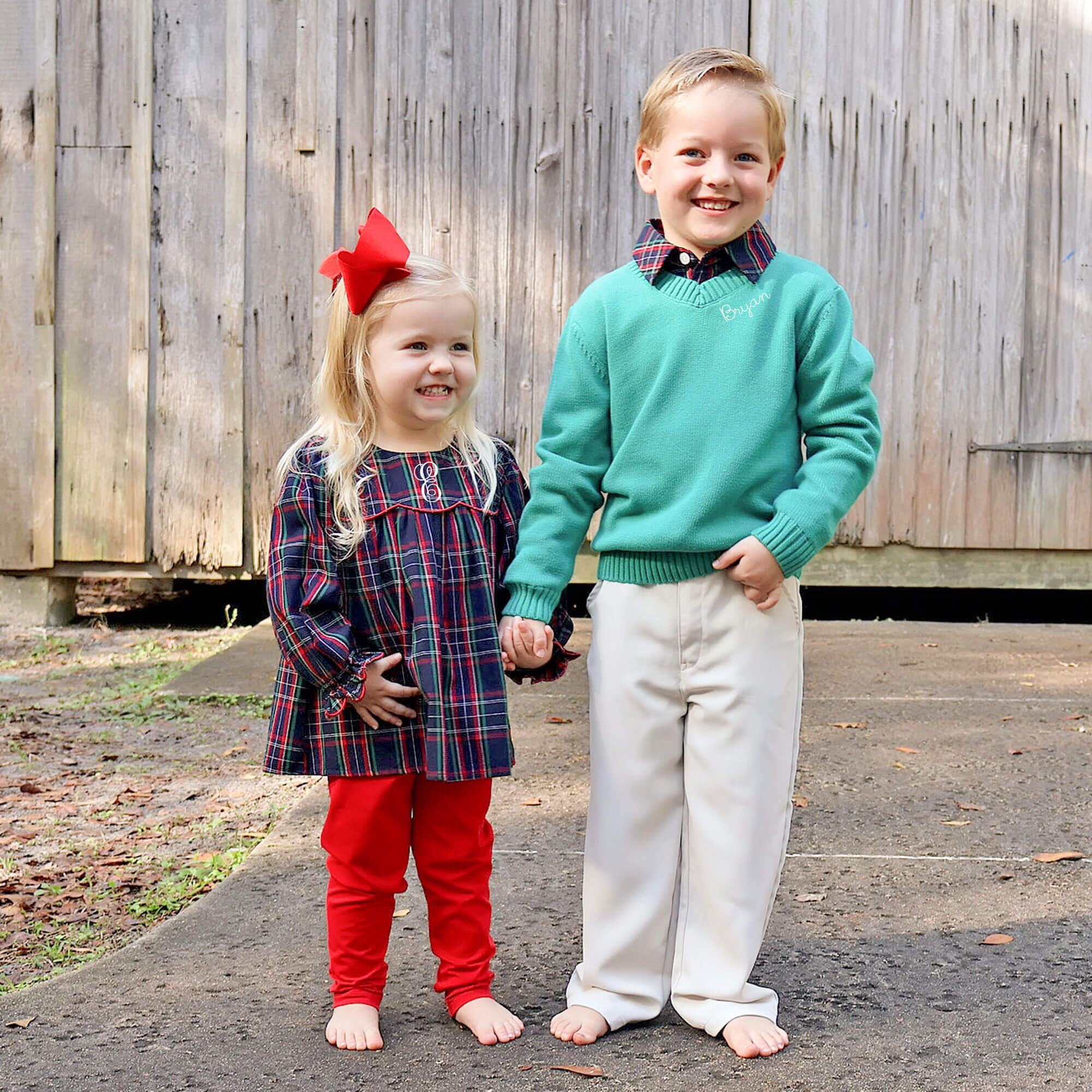 Green V-Neck Sweater - Image 6