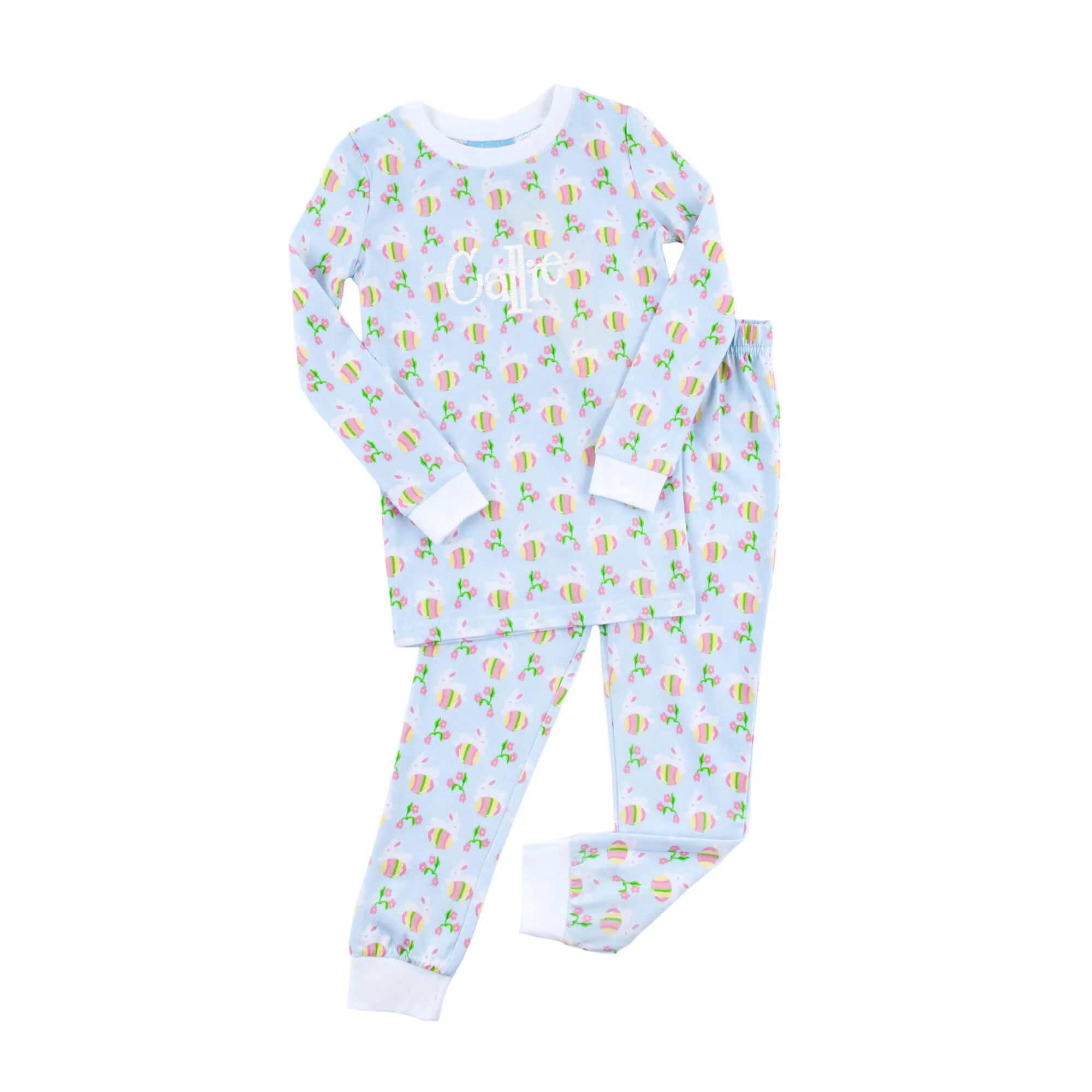 Hop Into Easter Pink Pajamas