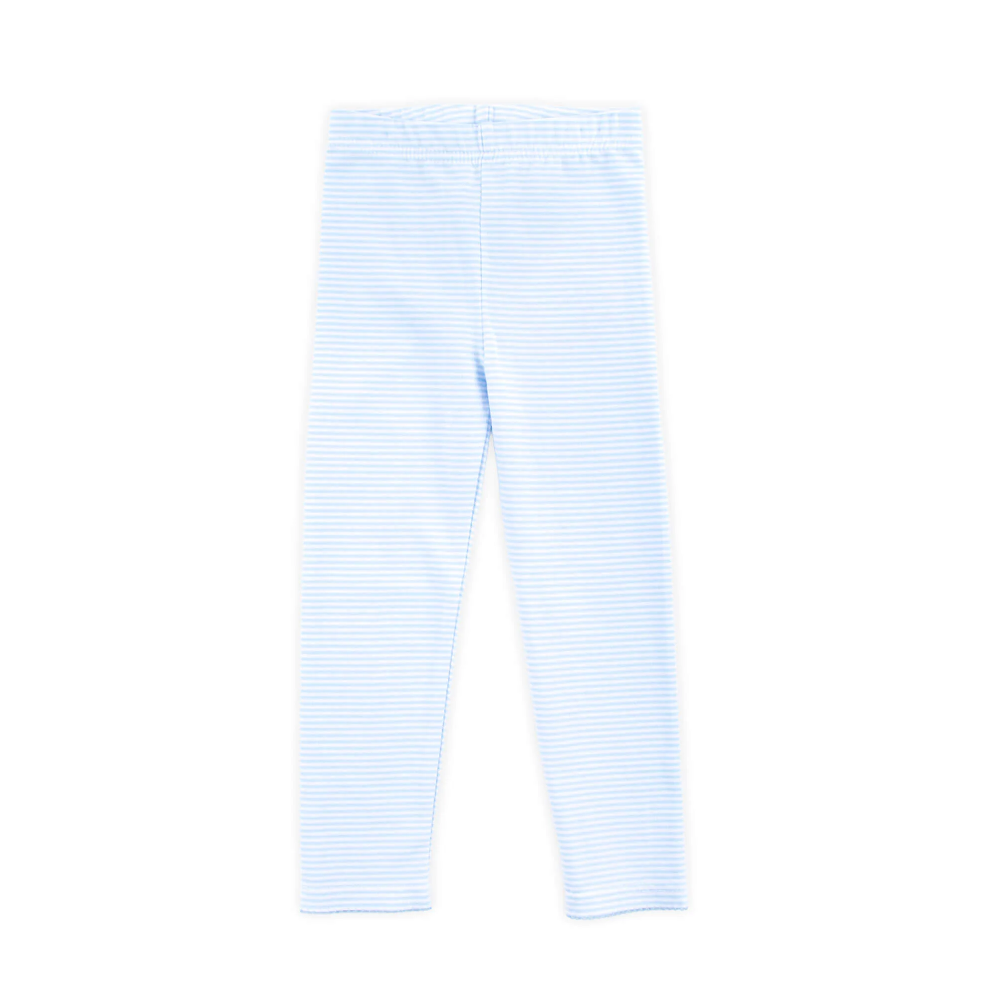Light Blue Stripe Leggings - Image 2