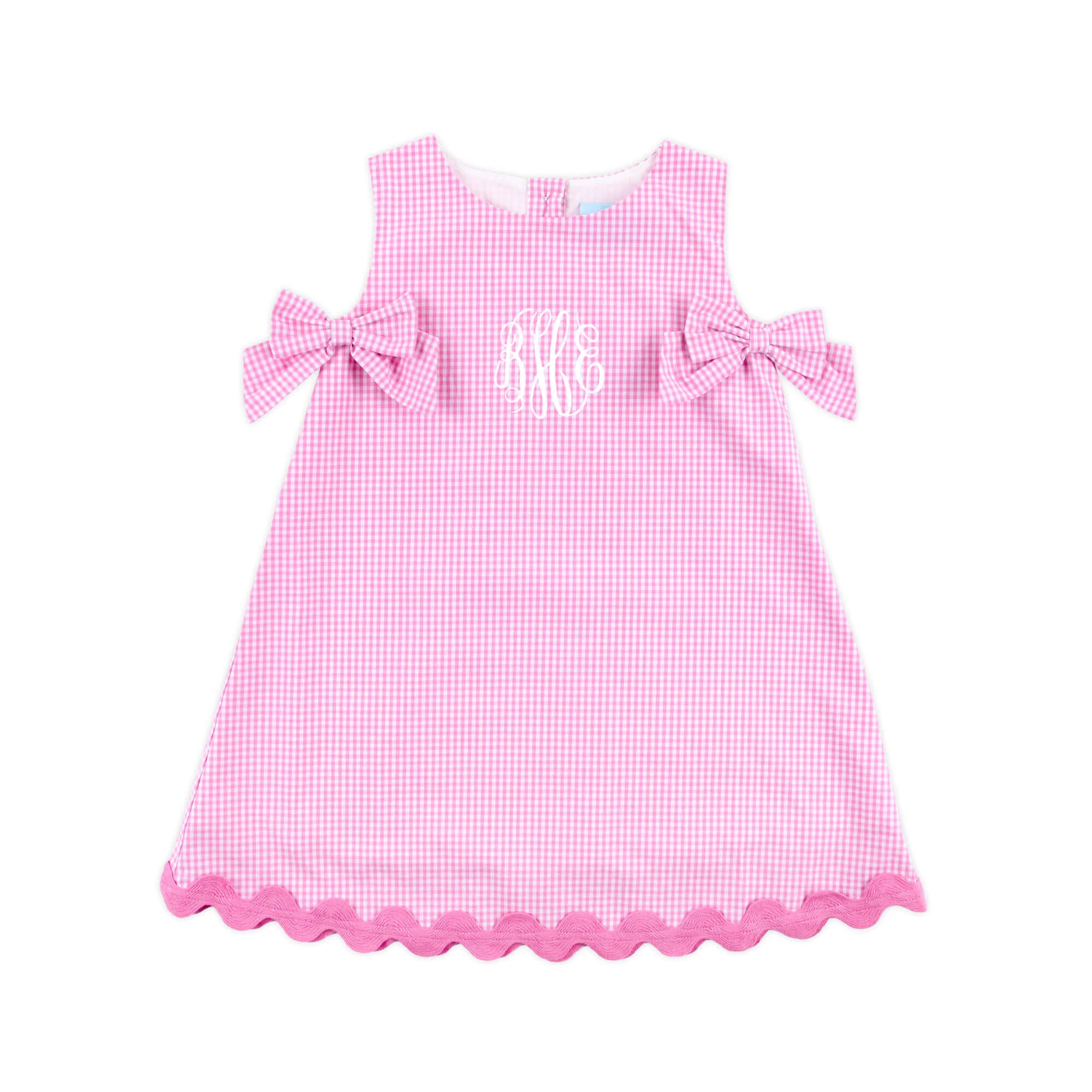 Light Pink Gingham Eleanor Dress