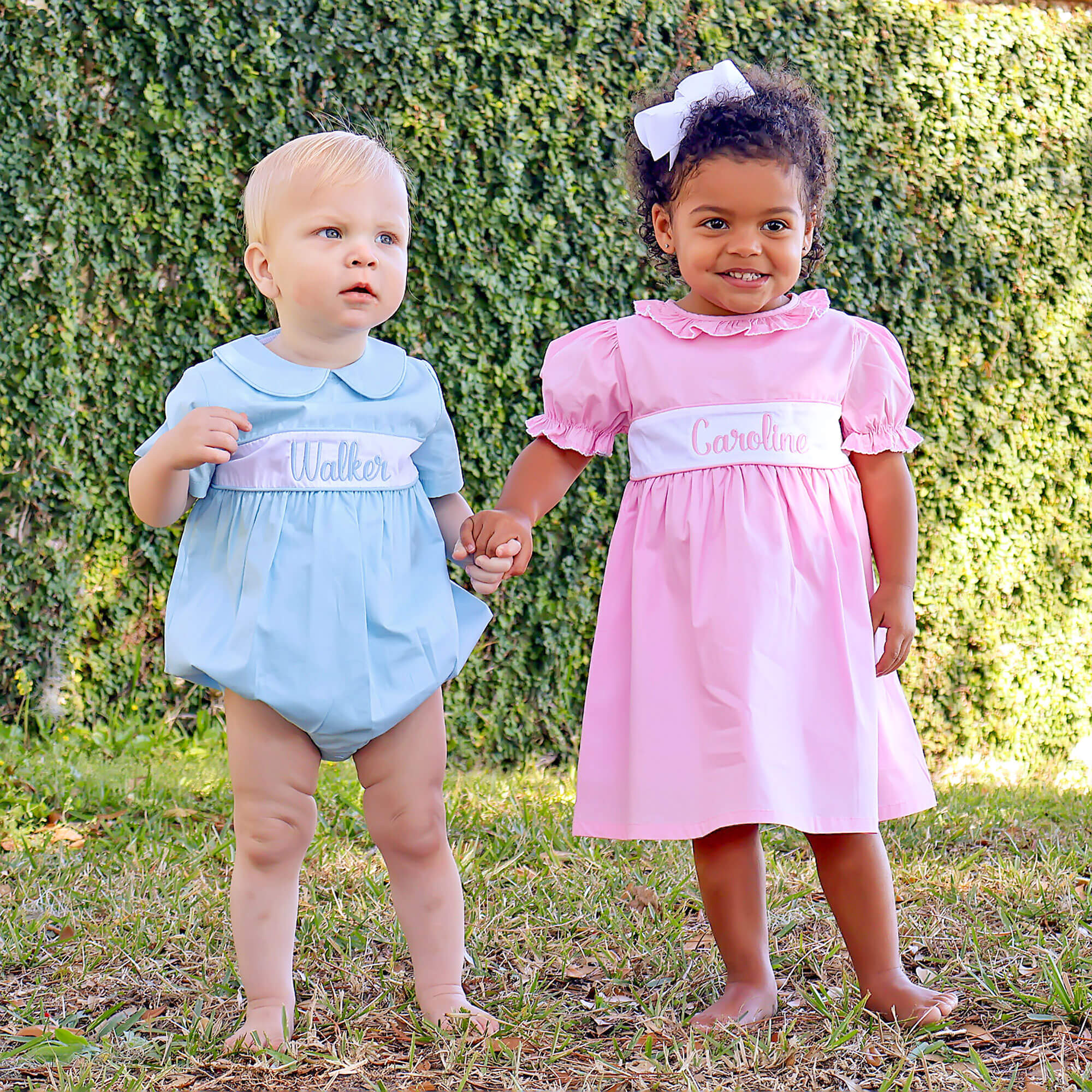 Light Pink Ruffle Collared Dress - Image 5