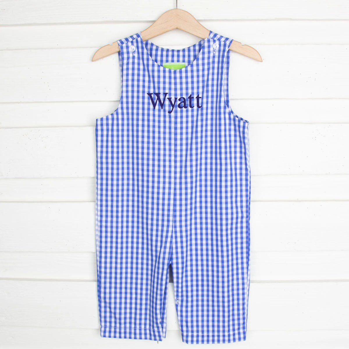 Longall Royal Blue Check