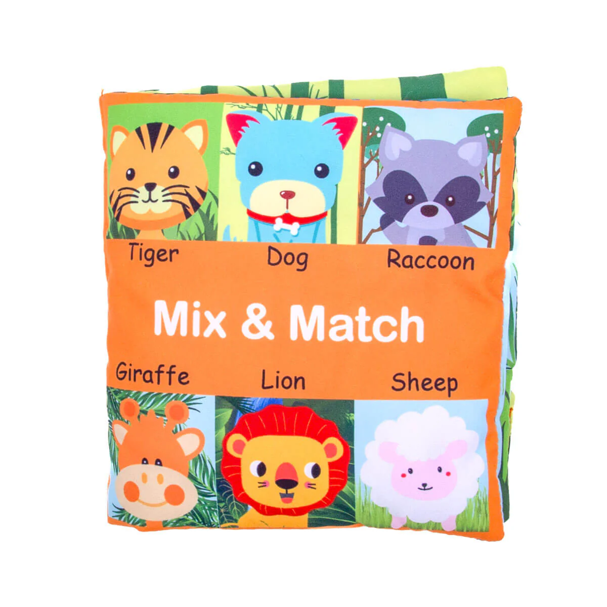 Mix & Match Plush Book