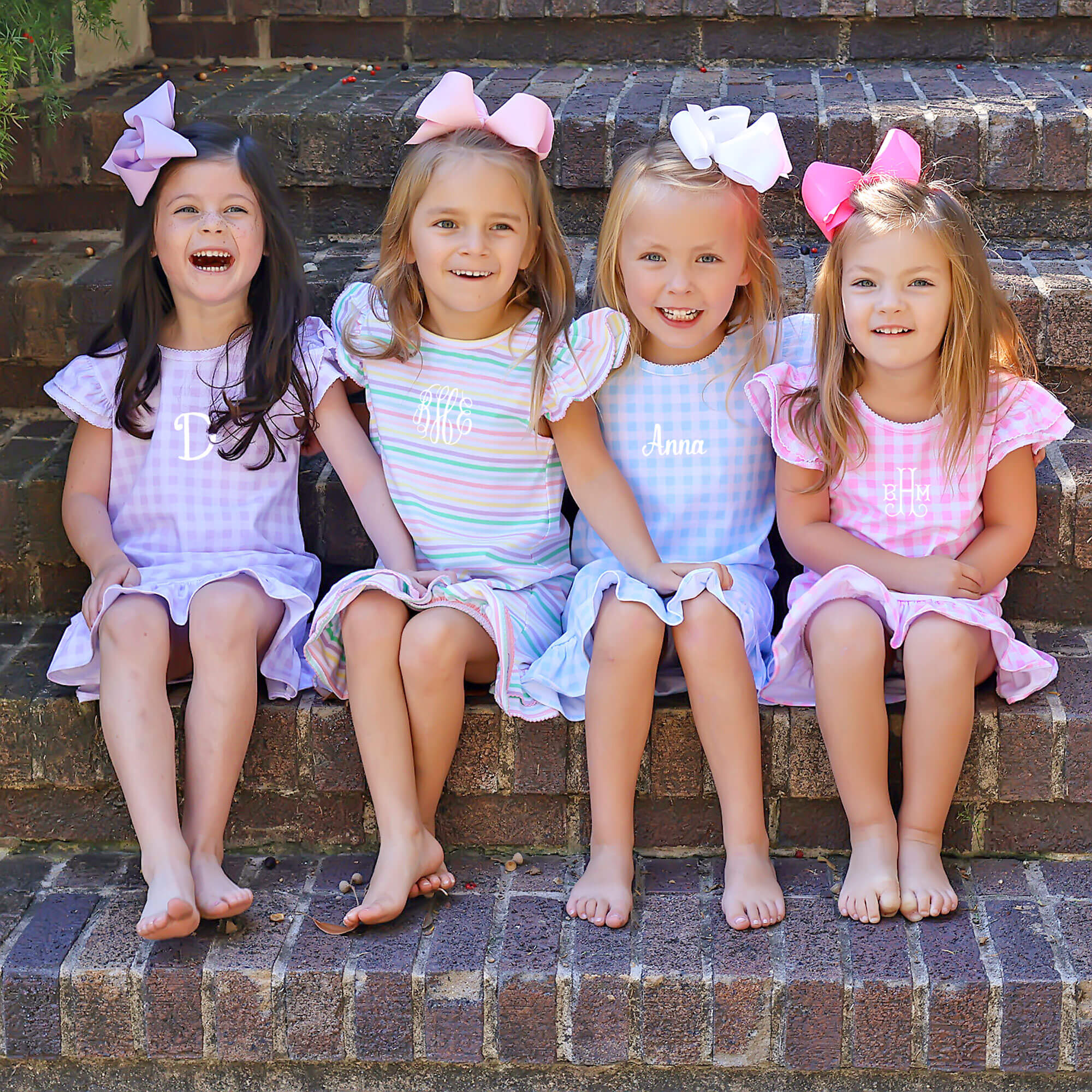 Pastel Pink Stripe Milly Dress - Image 5