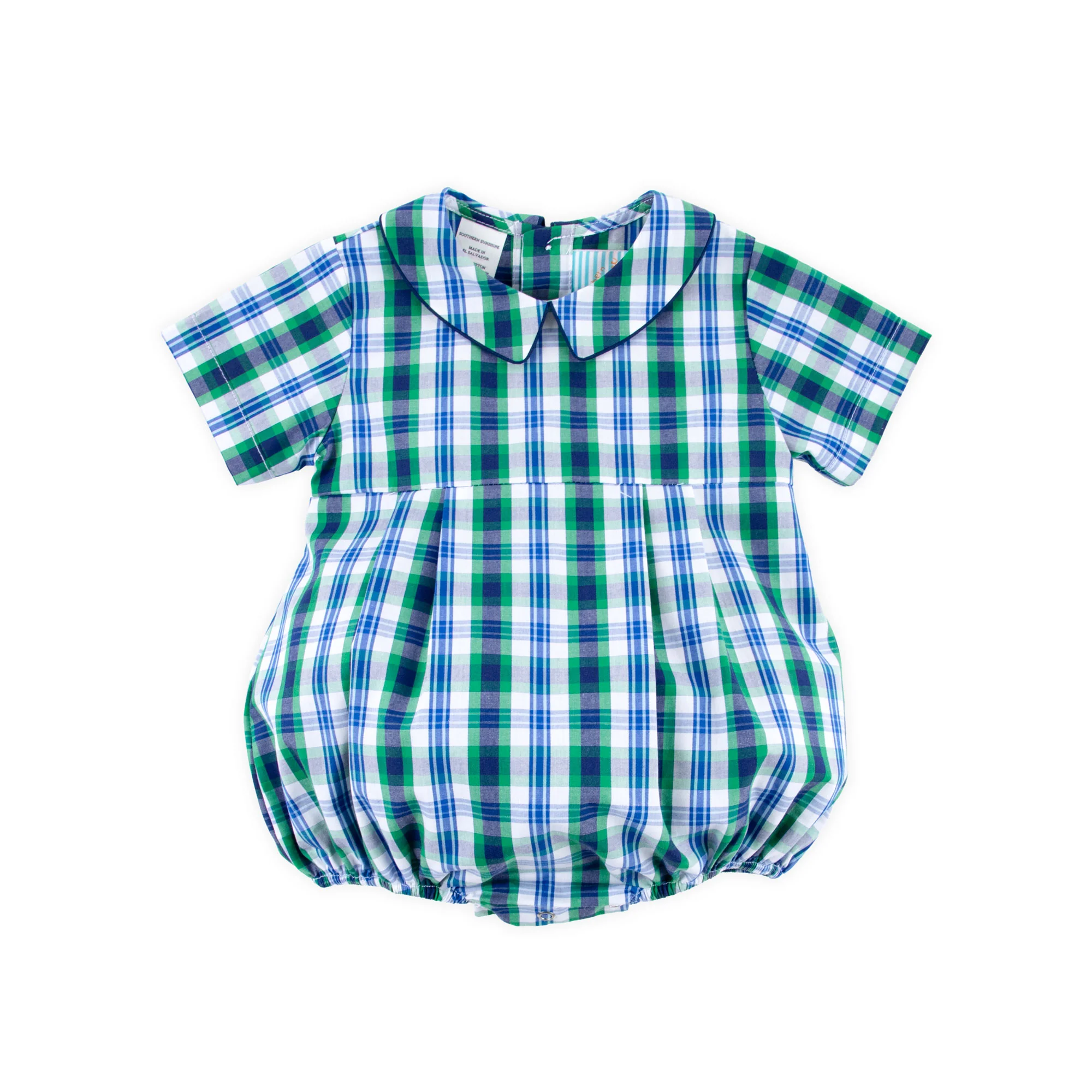 Steward Plaid Collared Bubble - Image 3