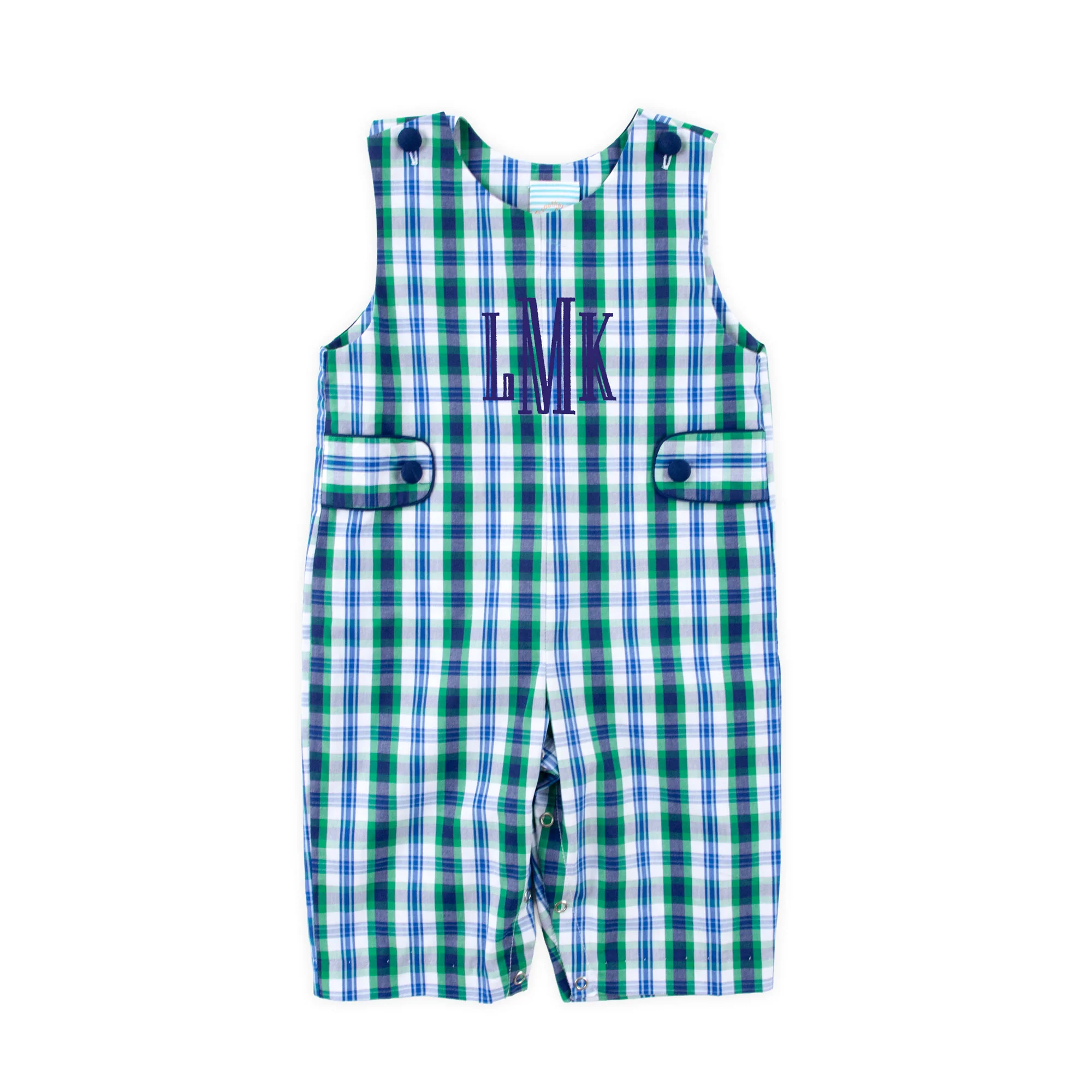 Steward Plaid Longall with Tabs
