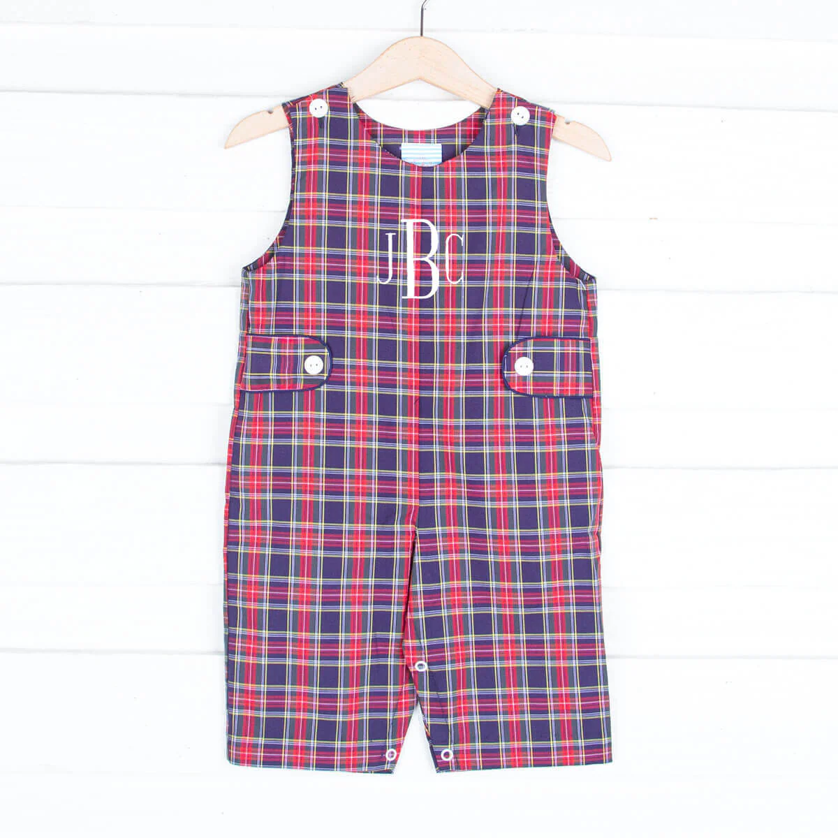 Vermont Plaid Longall with Tabs