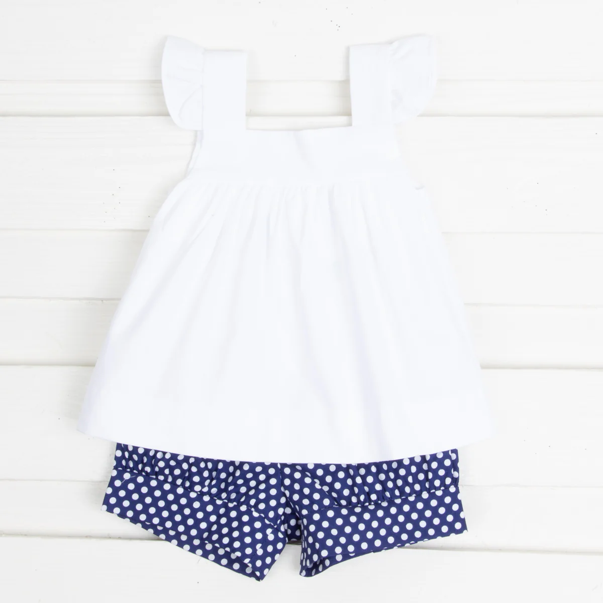 Navy Polka Dot Amy Short Set