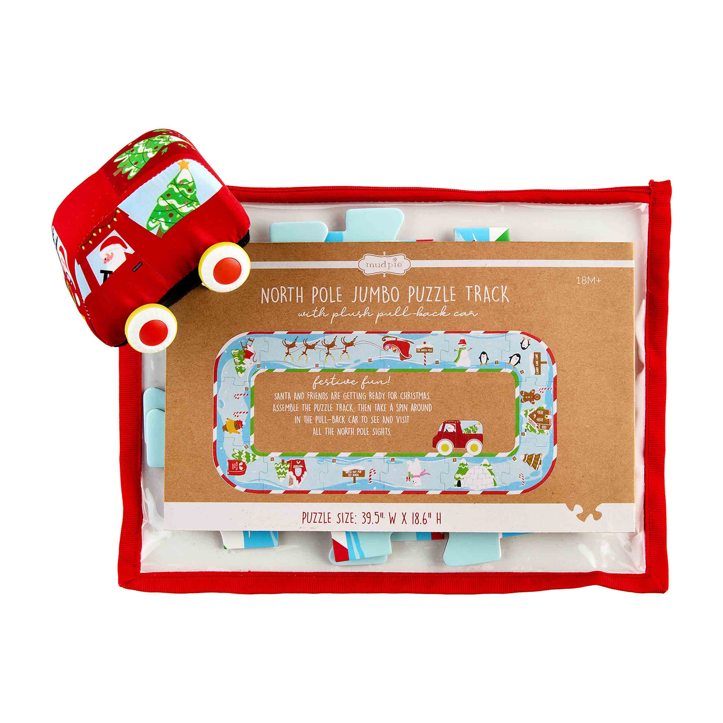 North Pole Track Floor Puzzle