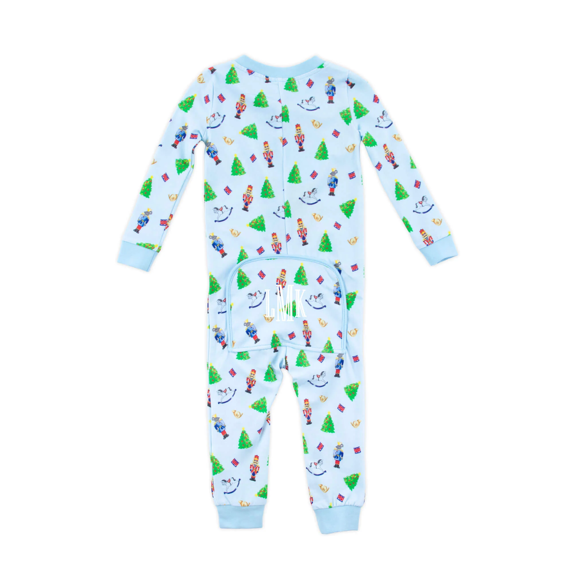 Nutcracker Blue Print Zip Sleeper - Image 3
