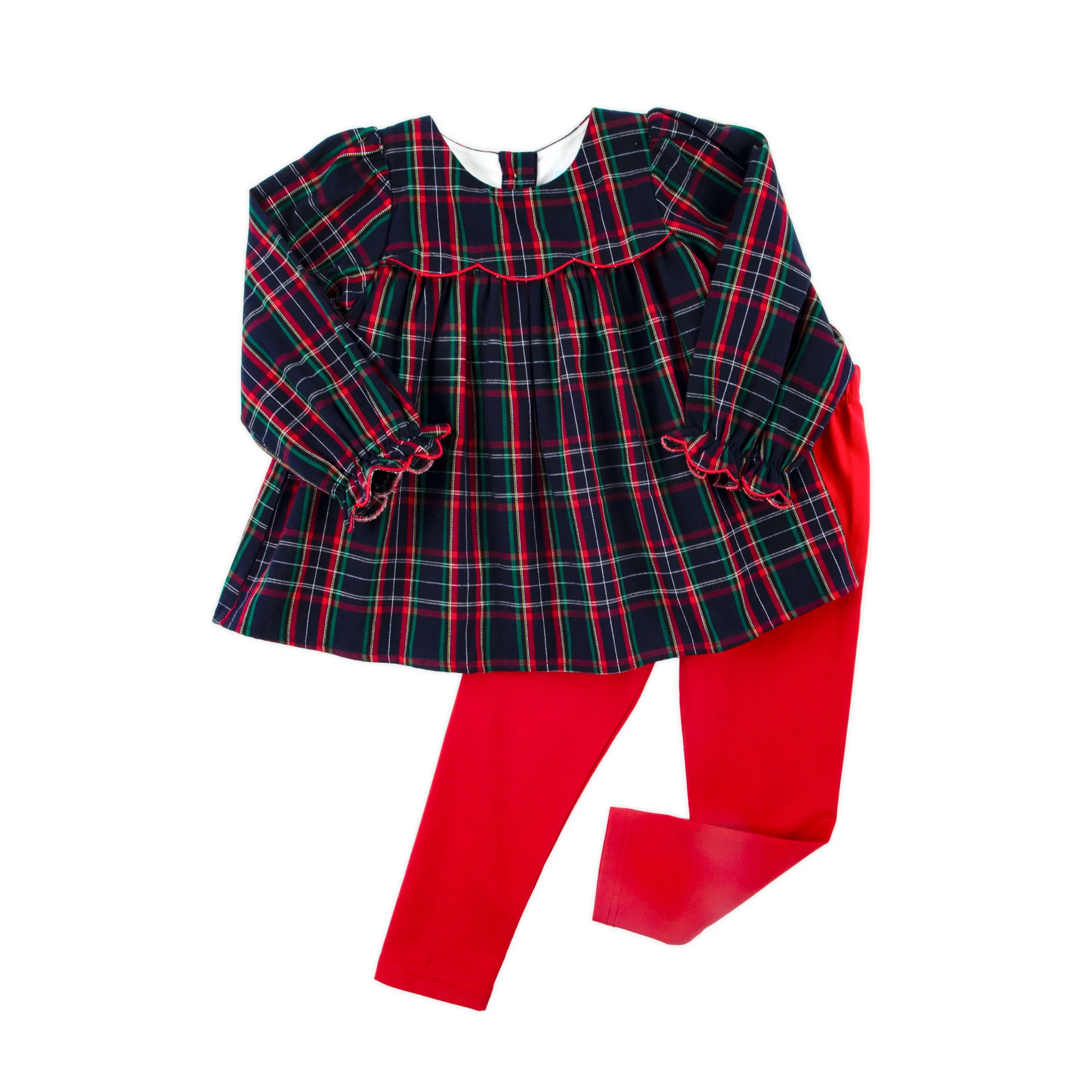 Oxford Plaid Amelia Legging Set - Image 4