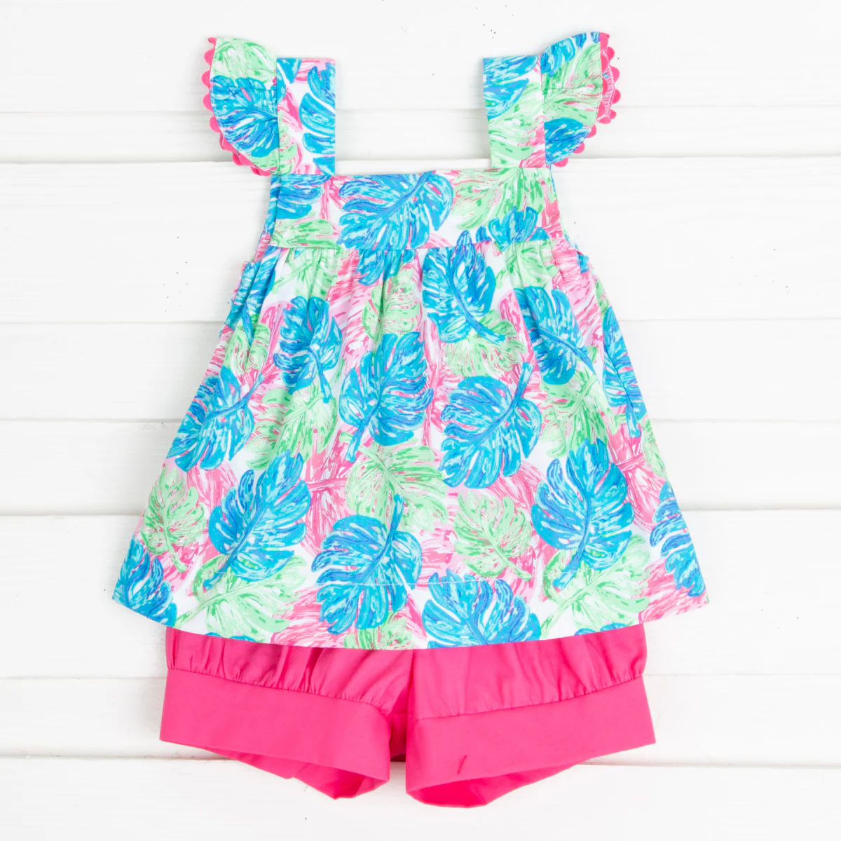 Palm Print Amy Short Set