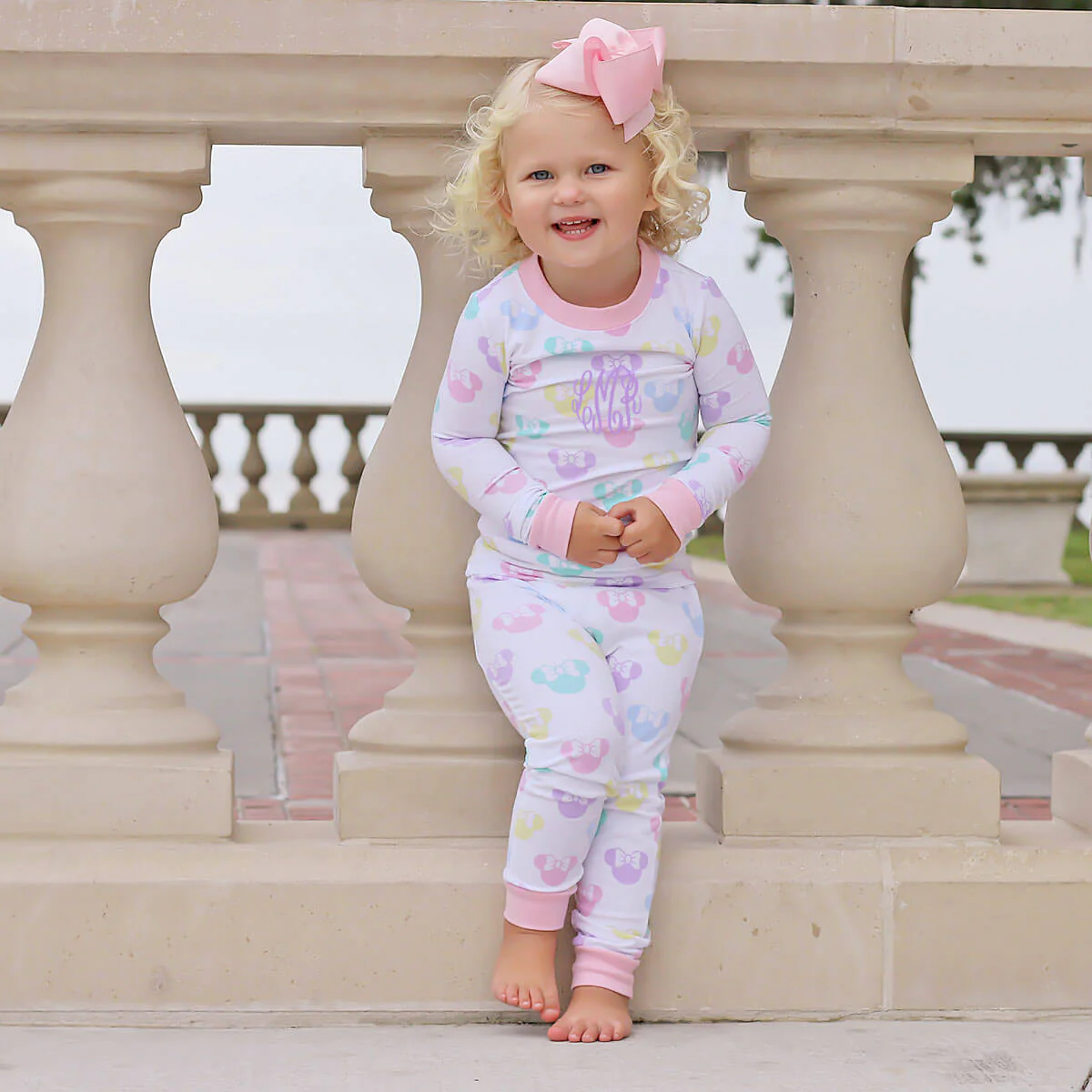 Pastel Mouse Ears Pajamas