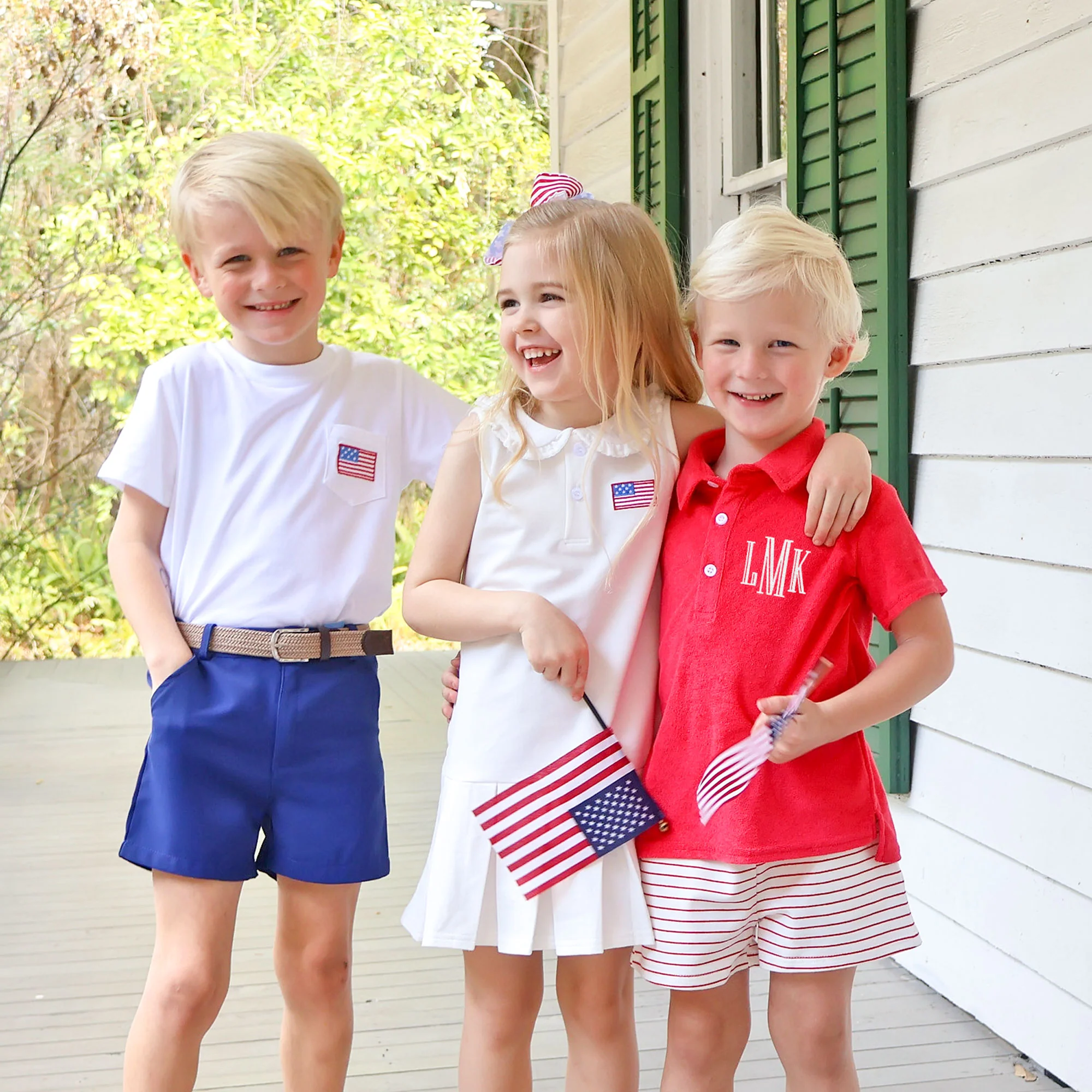 Patriotic Spirit White Terry Ruth Dress - Image 5