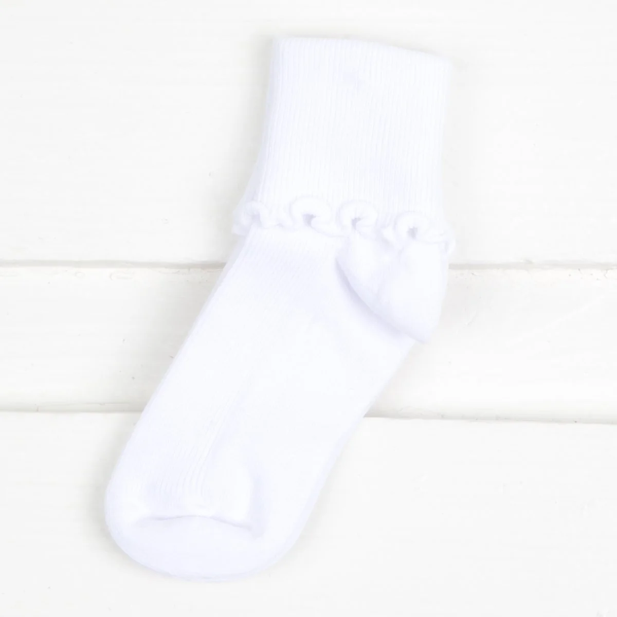 Ripple Edge Smooth Toe Turn Cuff Socks (2 pack) - Image 6