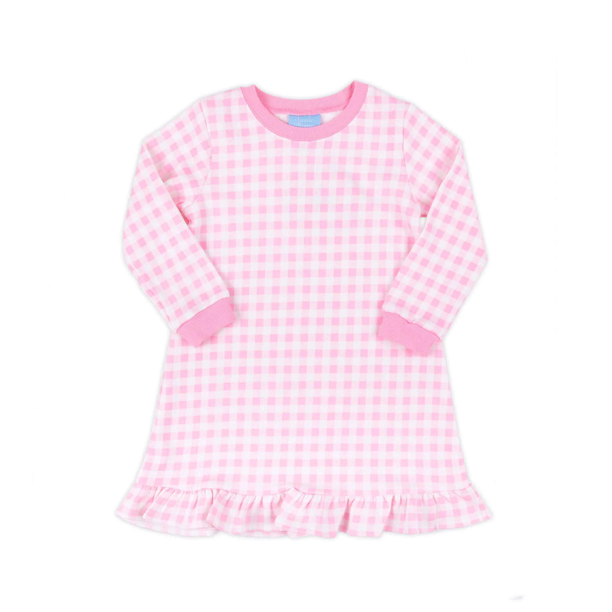 Pink Gingham Abby Dress - Image 5