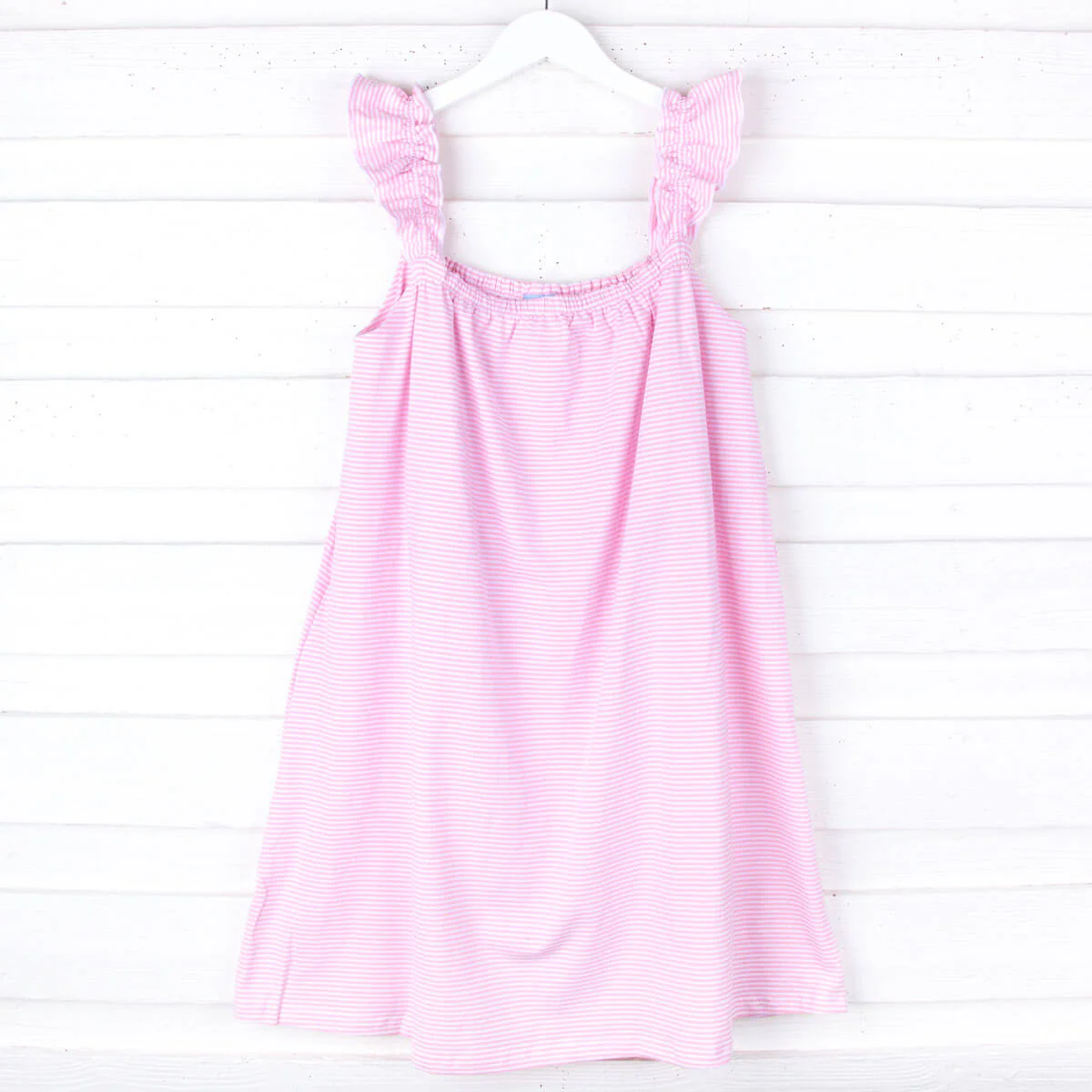 Pink Stripe Women's Gown