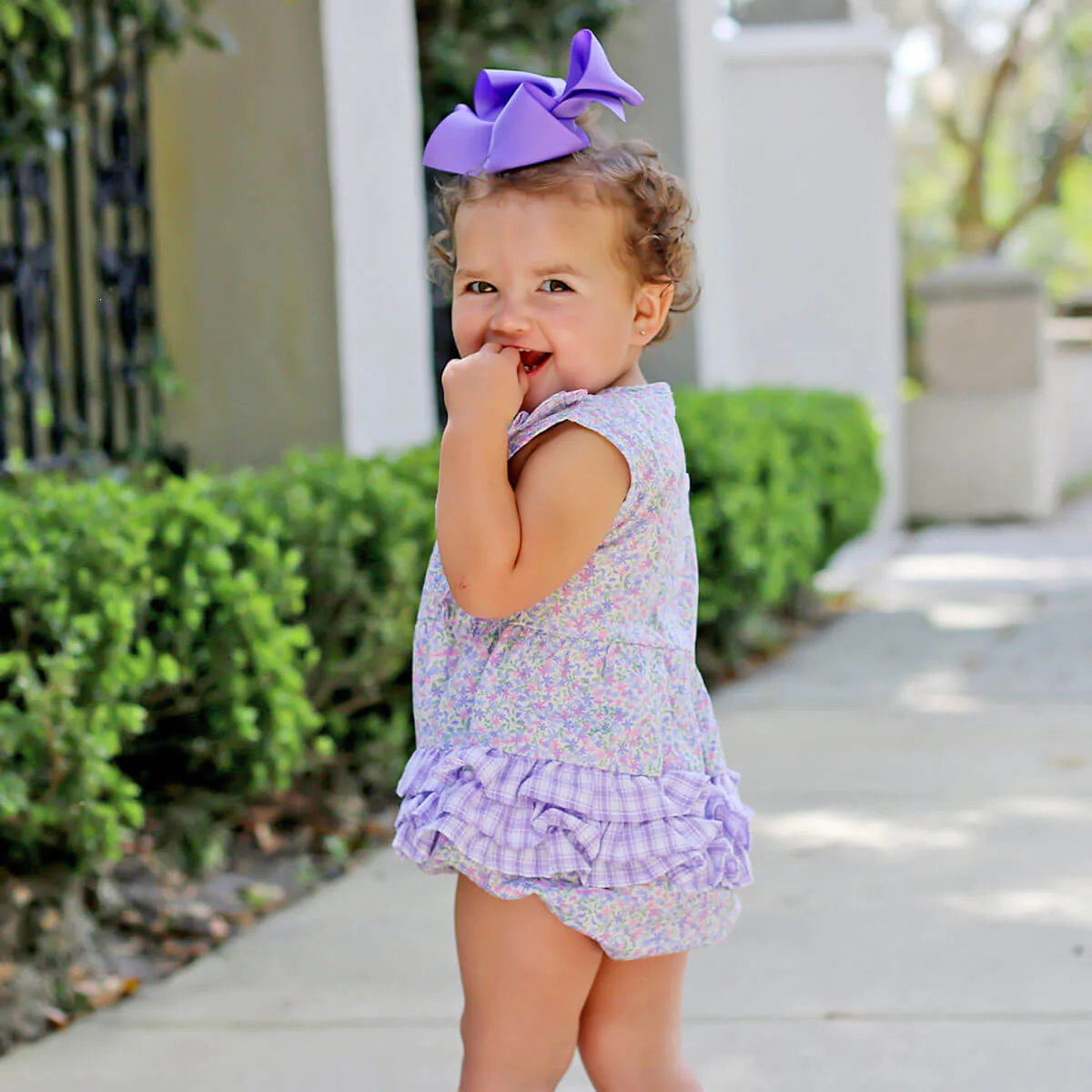 Lavender Floral Kate Bubble - Image 2