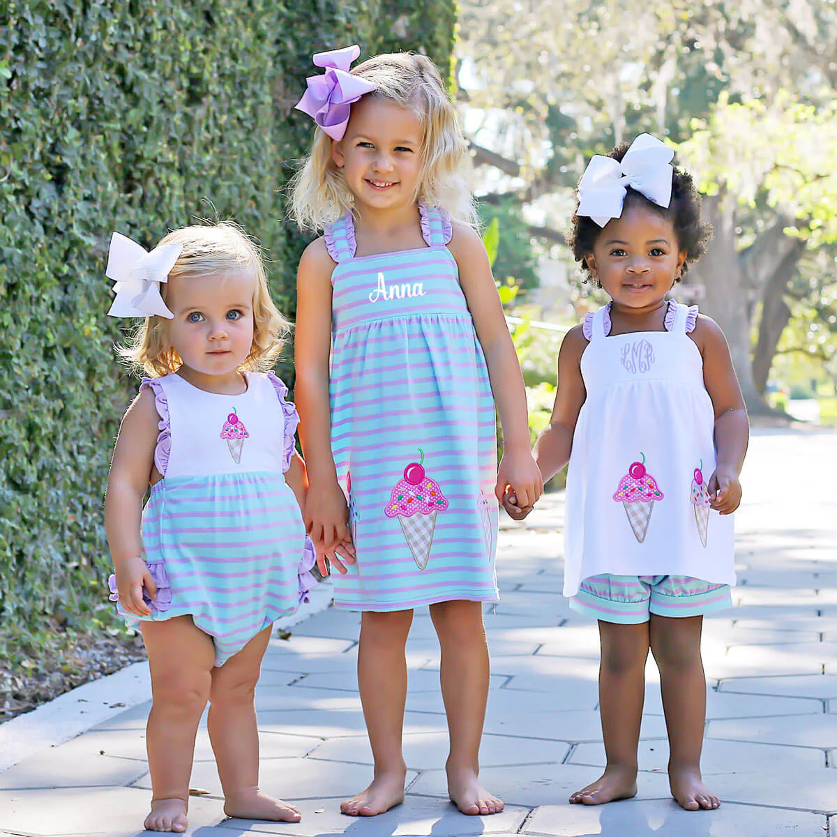 Ice Cream Stripe Mia Dress - Image 5