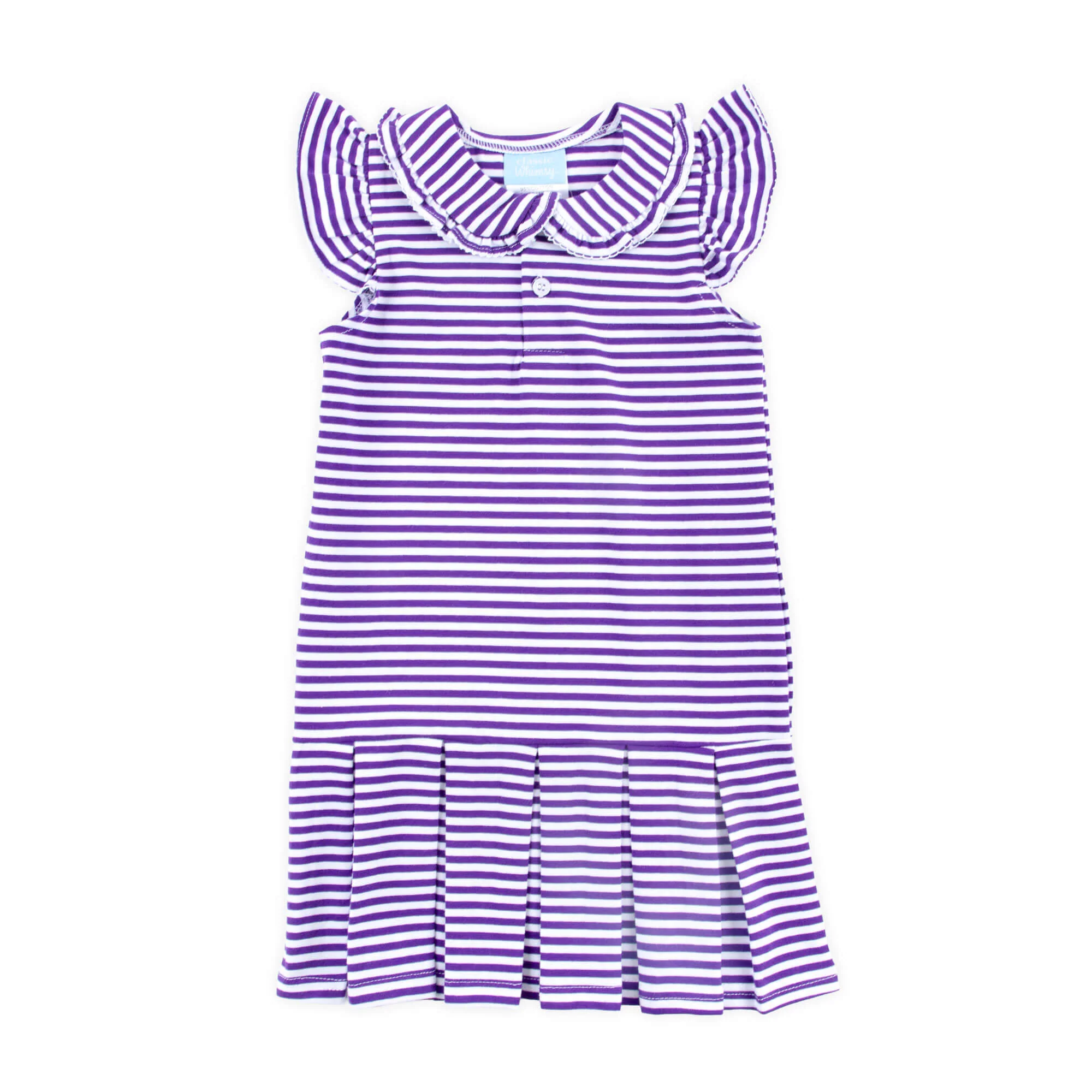 Purple Stripe Ruth Dress - Image 2