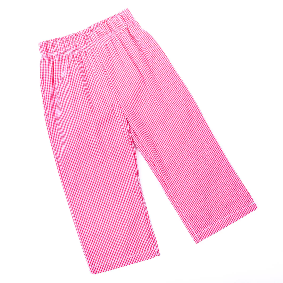 Red Gingham Pants