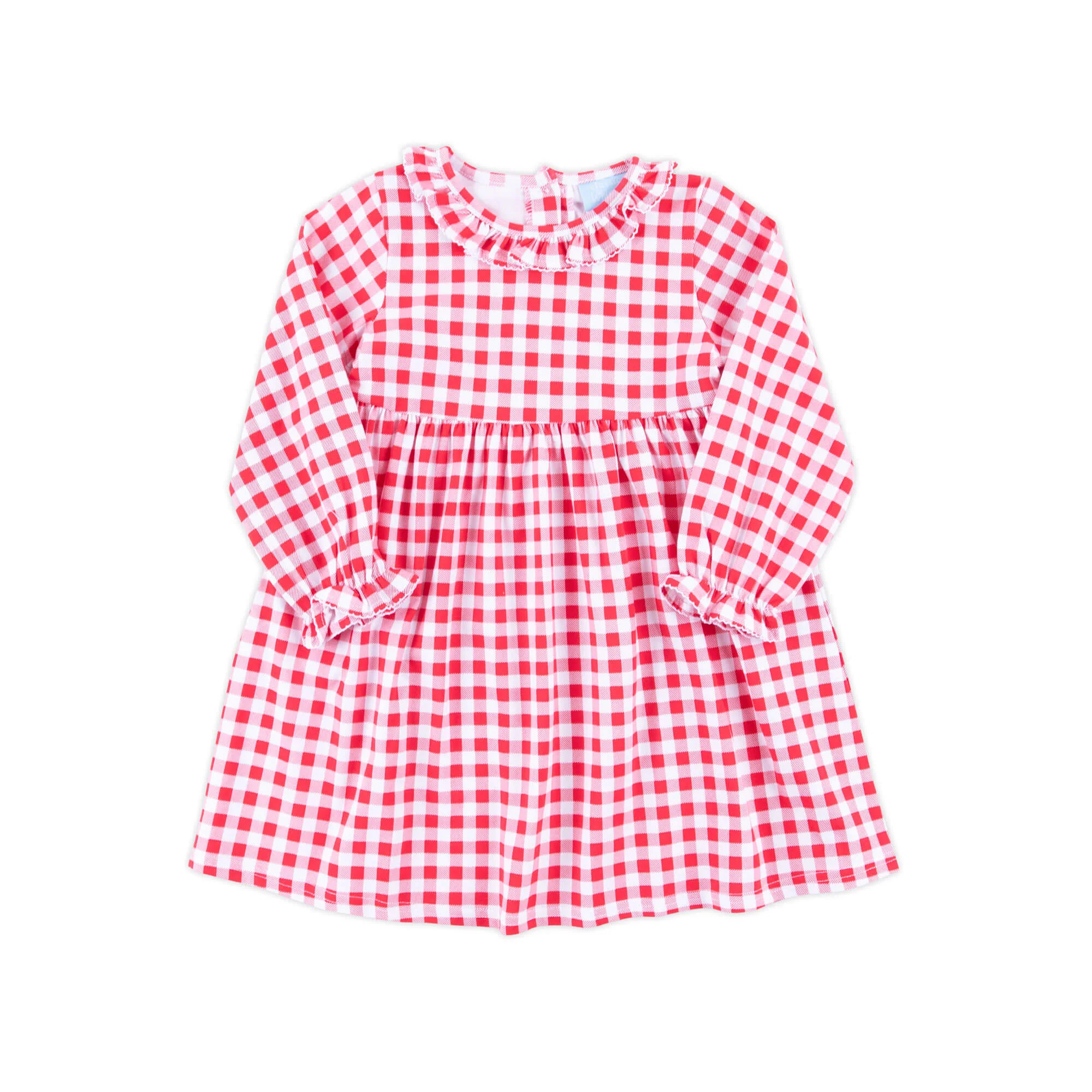 Red Check Eden Dress - Image 3