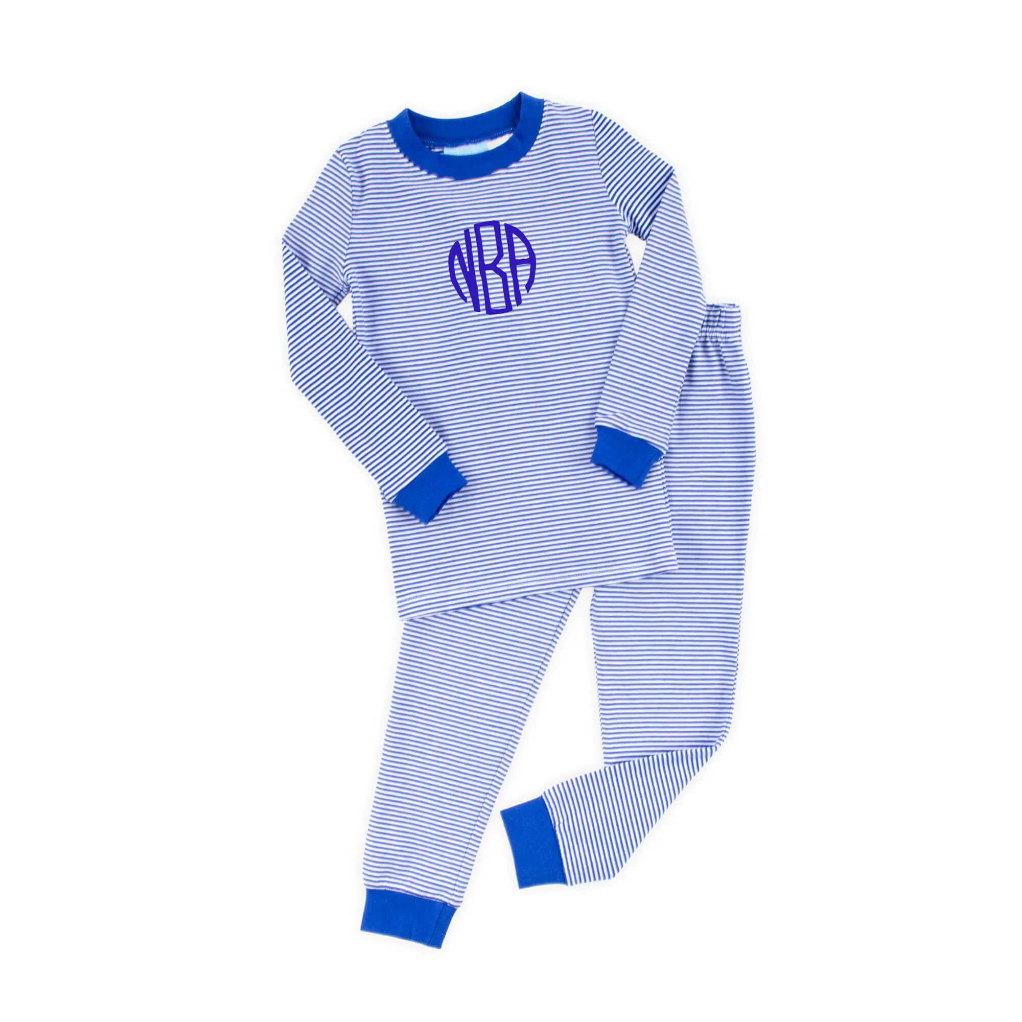 Royal Blue Stripe Pajamas