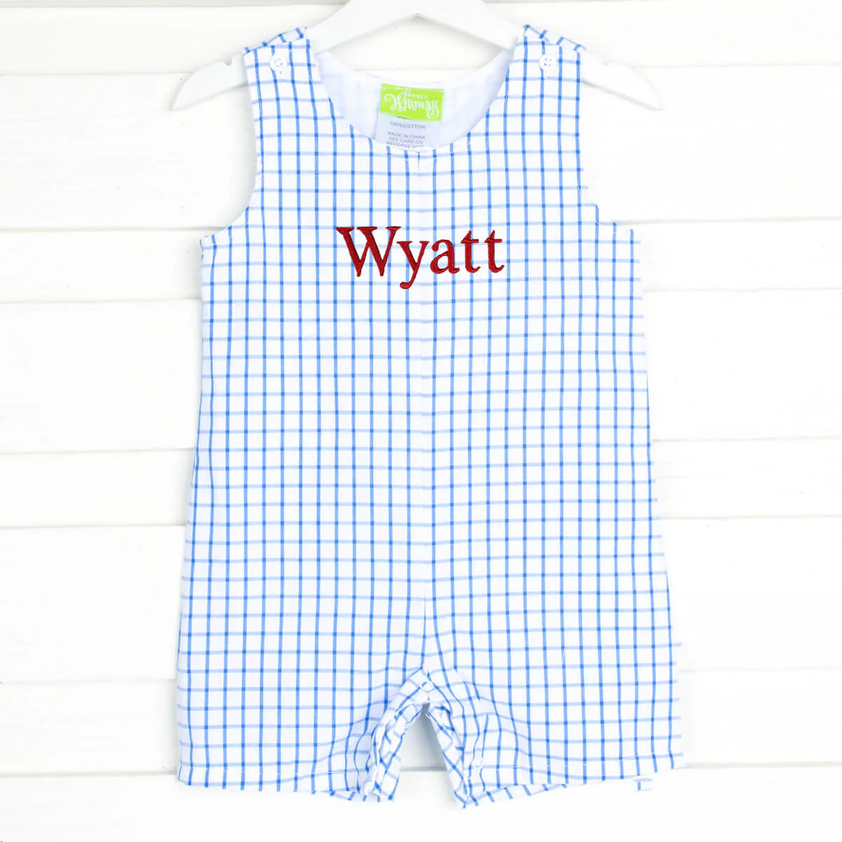 Royal Blue Windowpane Jon Jon