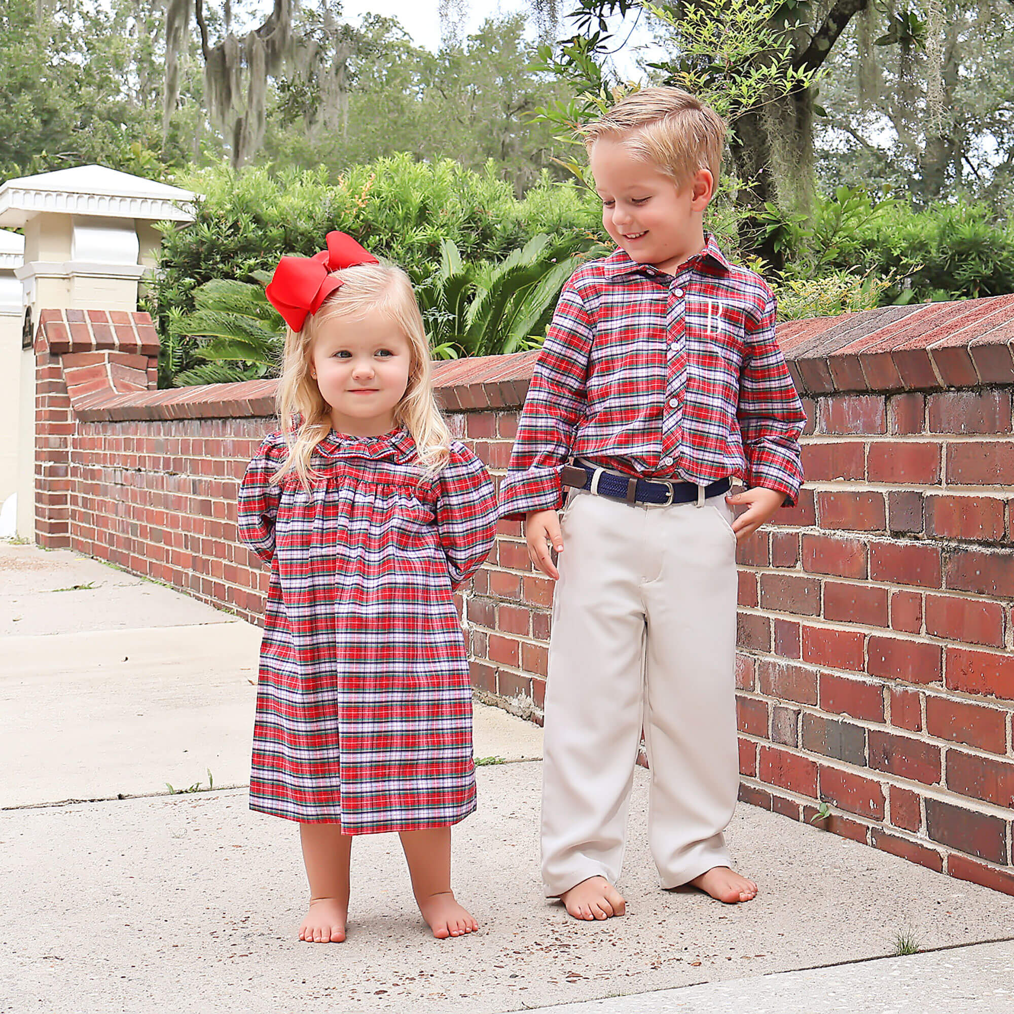 Seattle Red Plaid Button Down Shirt - Image 3