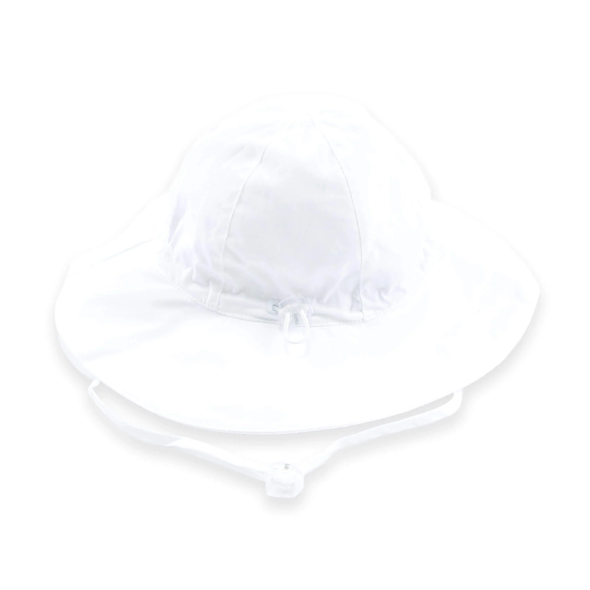 White Baby Sun Hat - Image 3