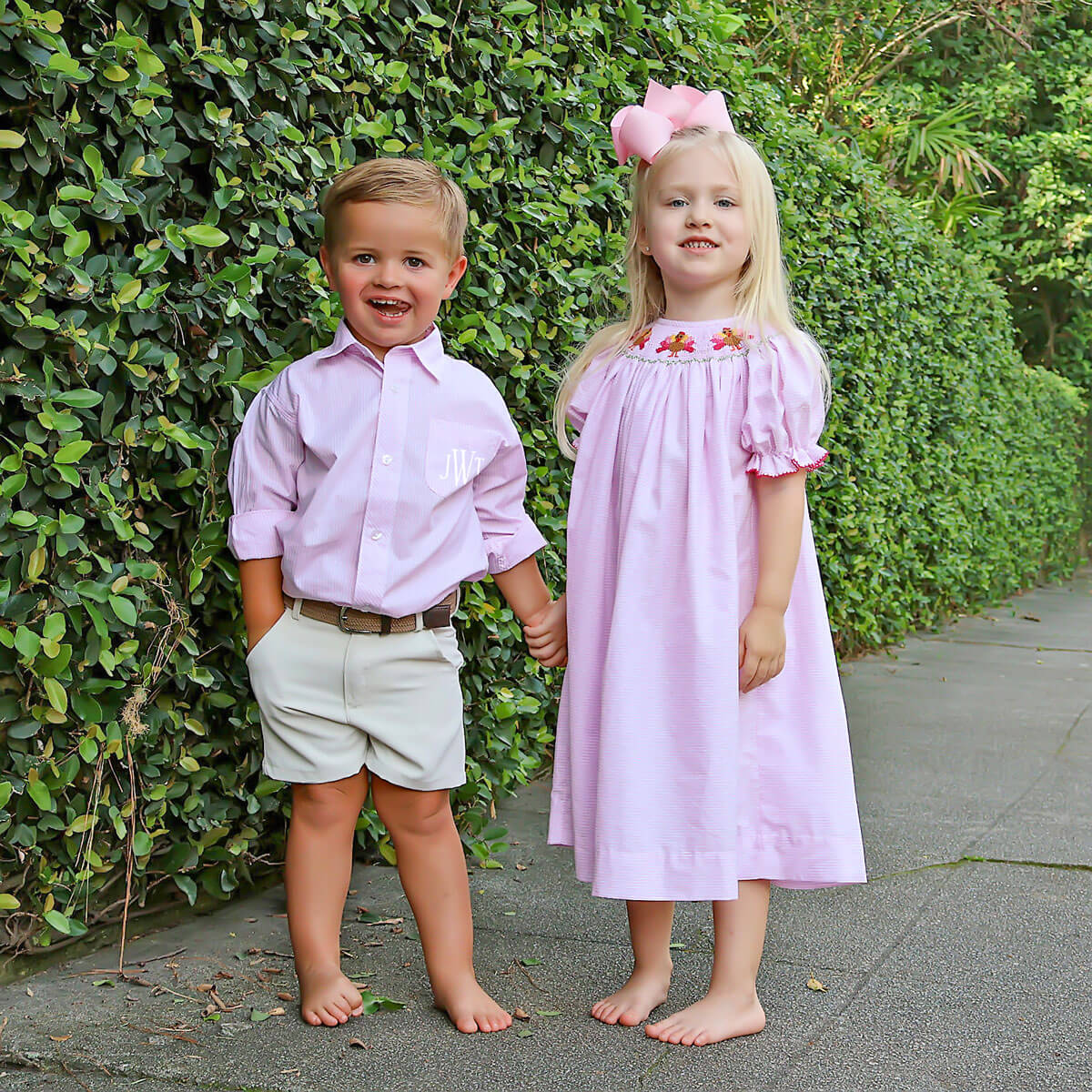 Pink Stripe Button Down Shirt - Image 4
