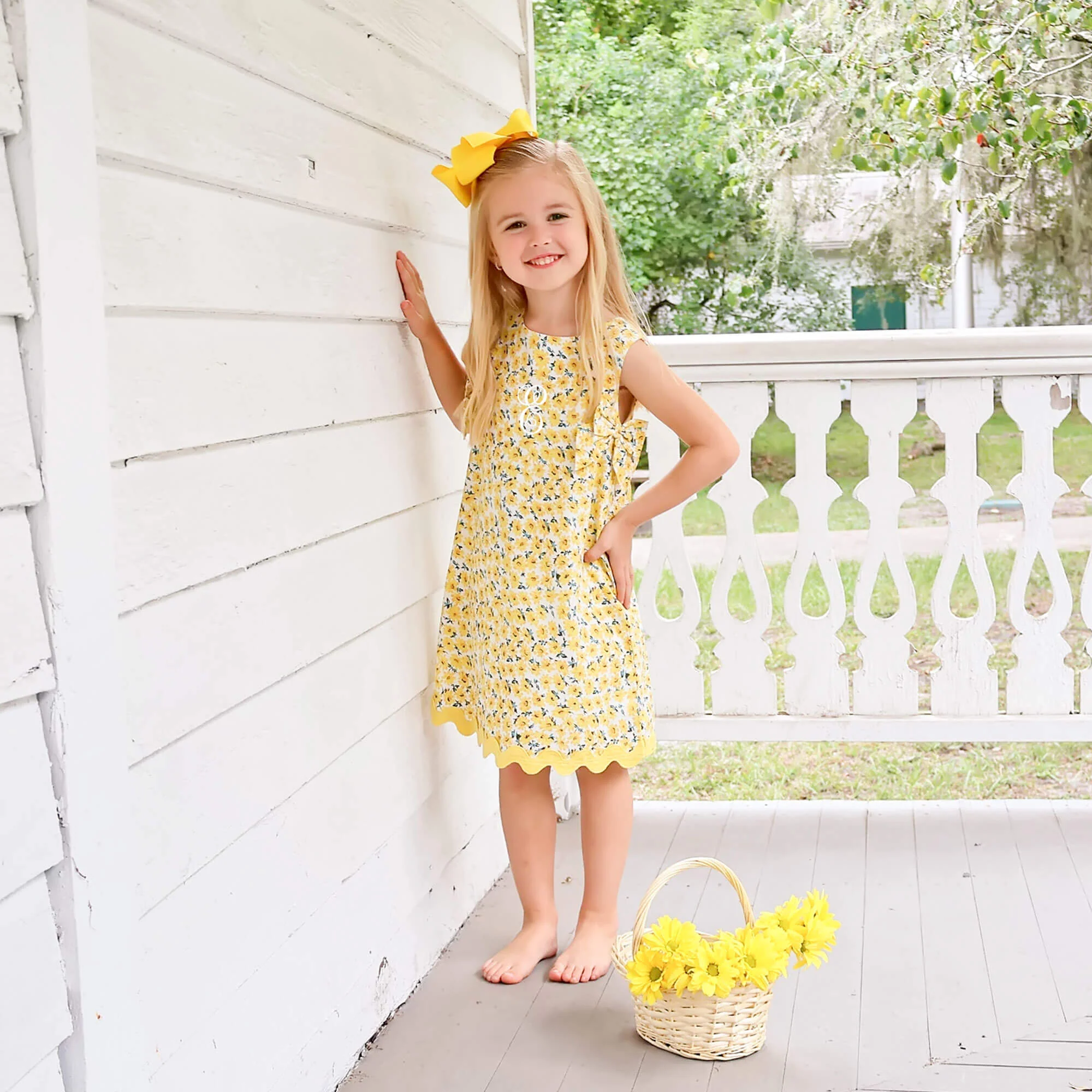 Sunflower Floral Eleanor Dress - Image 6