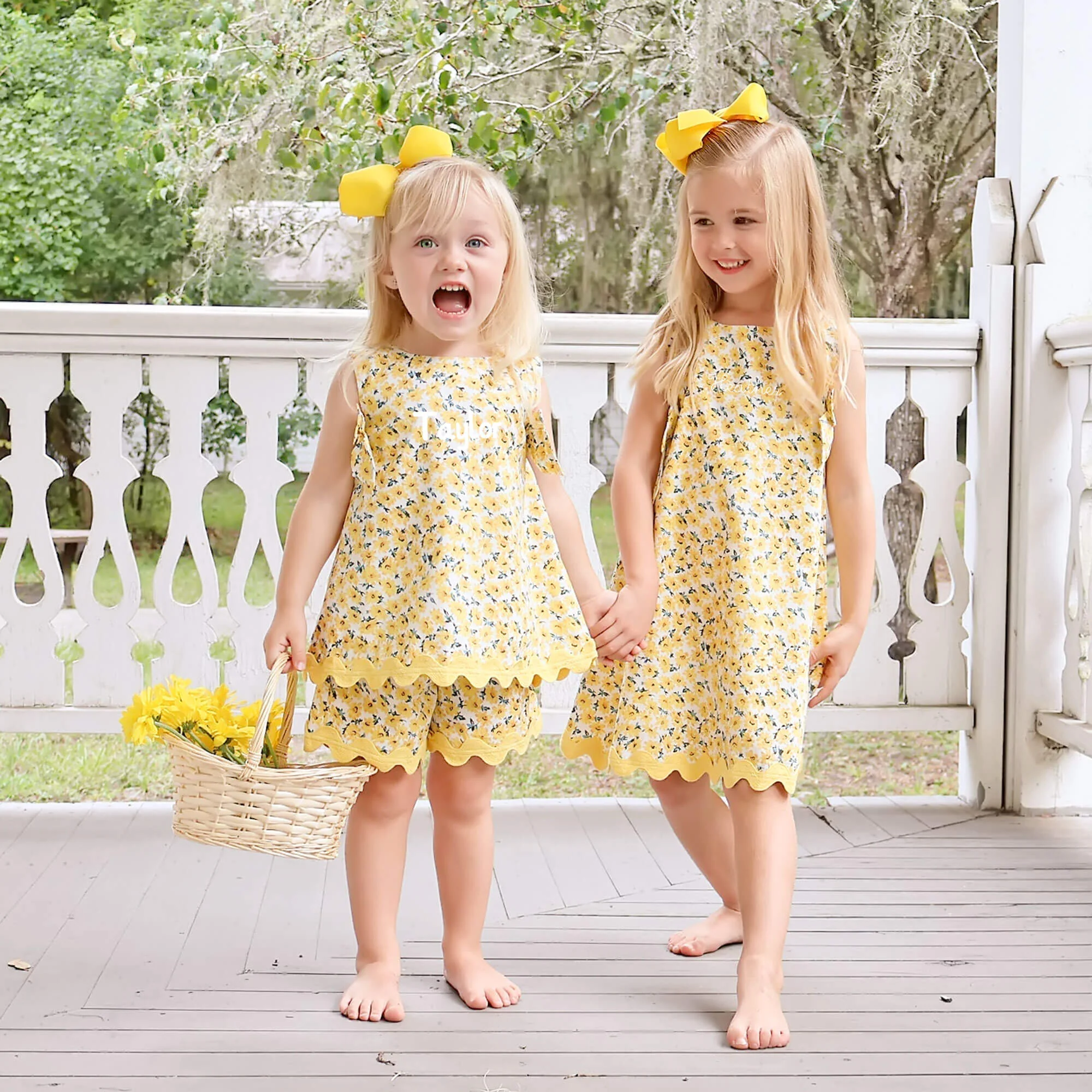Sunflower Floral Eleanor Short Set - Image 5