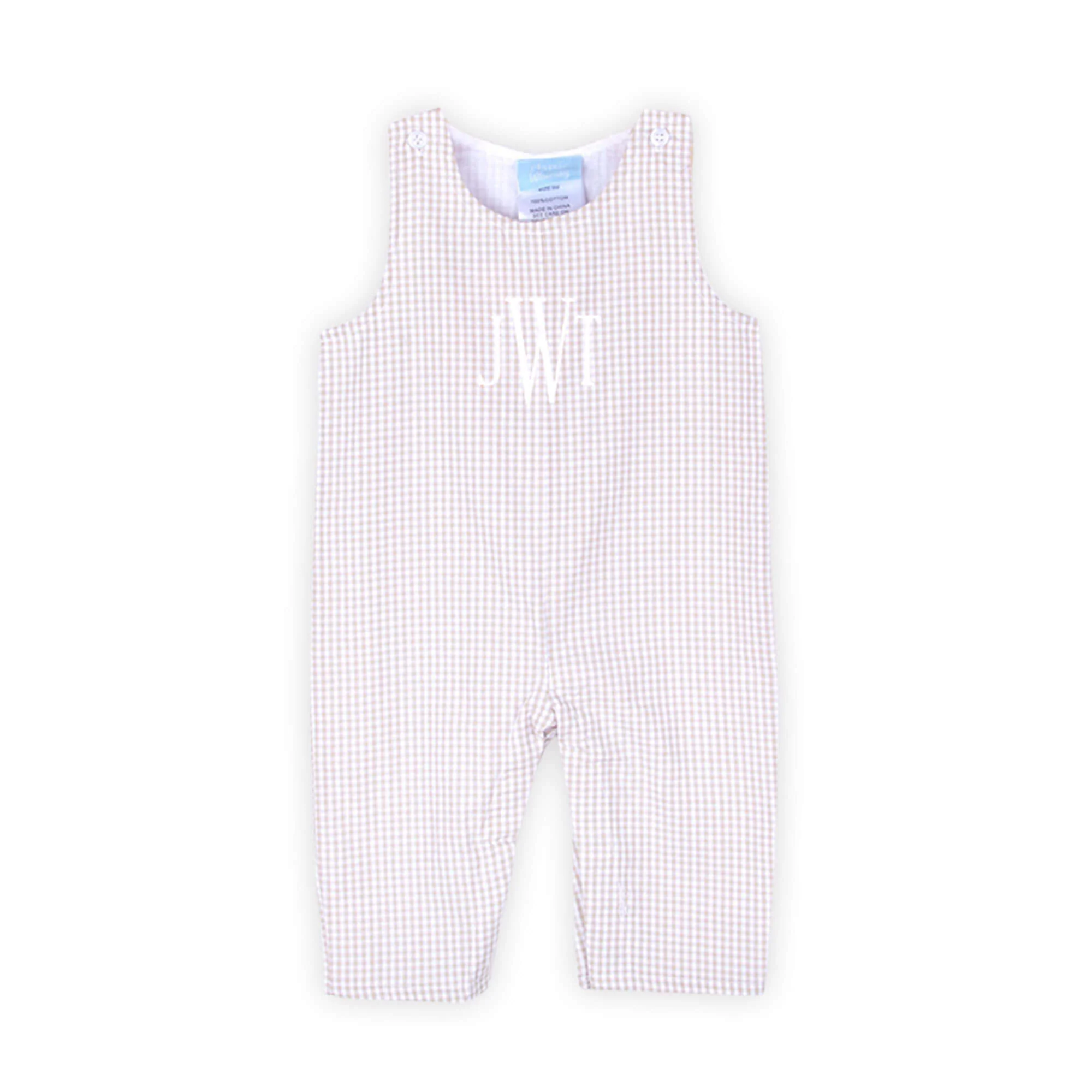 Classic Gingham Longall Tan